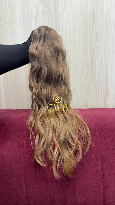 Cabelo Loiro Natural Claro 52cm 106g Brasileiro do Sul
