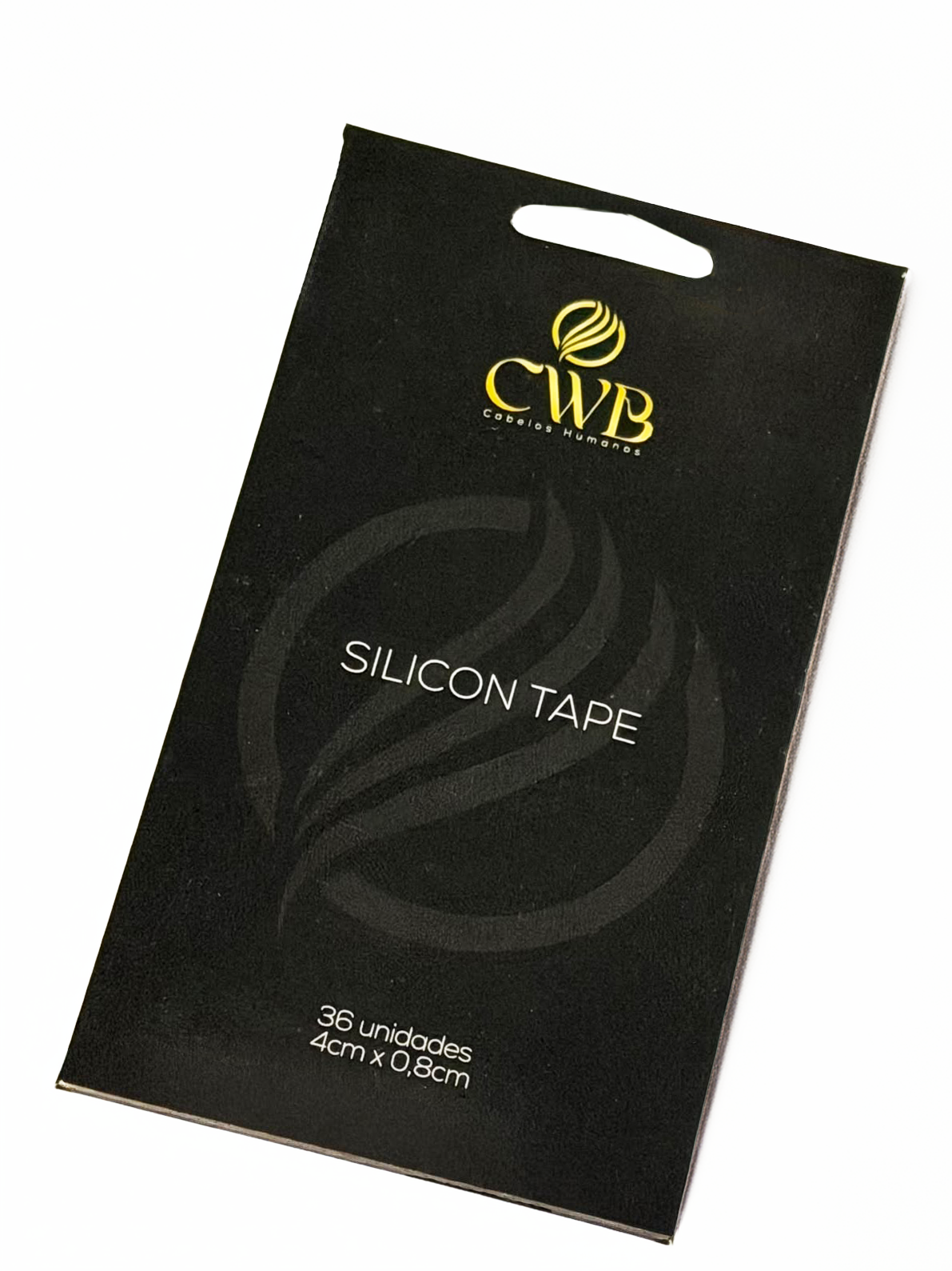 Fita de Silicone Face Unica Silicon Tape Original Cwb Cabelos 4cm x 0,8cm (36 un)