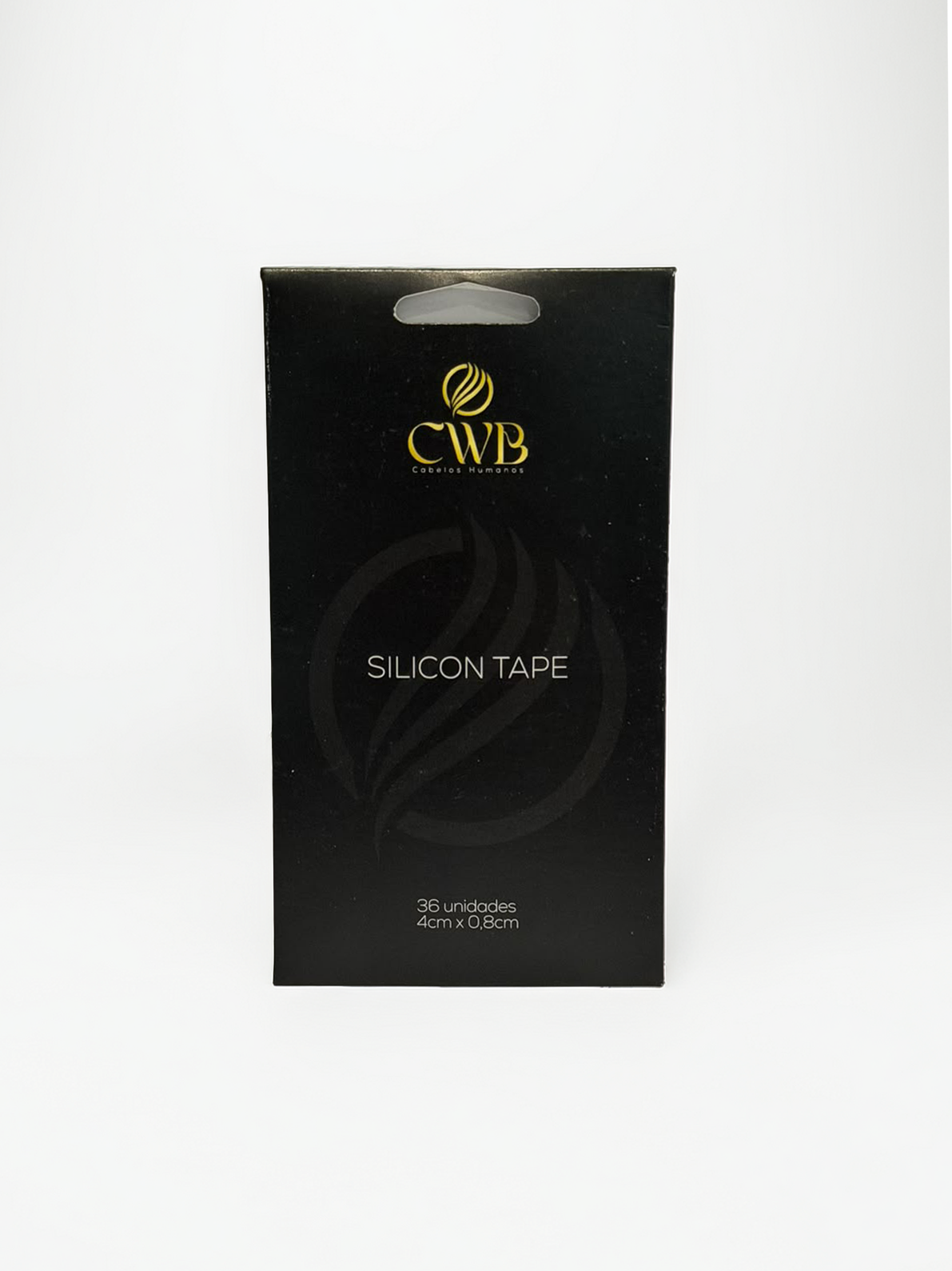 Fita de Silicone Face Unica Silicon Tape Original Cwb Cabelos 4cm x 0,8cm (36 un)