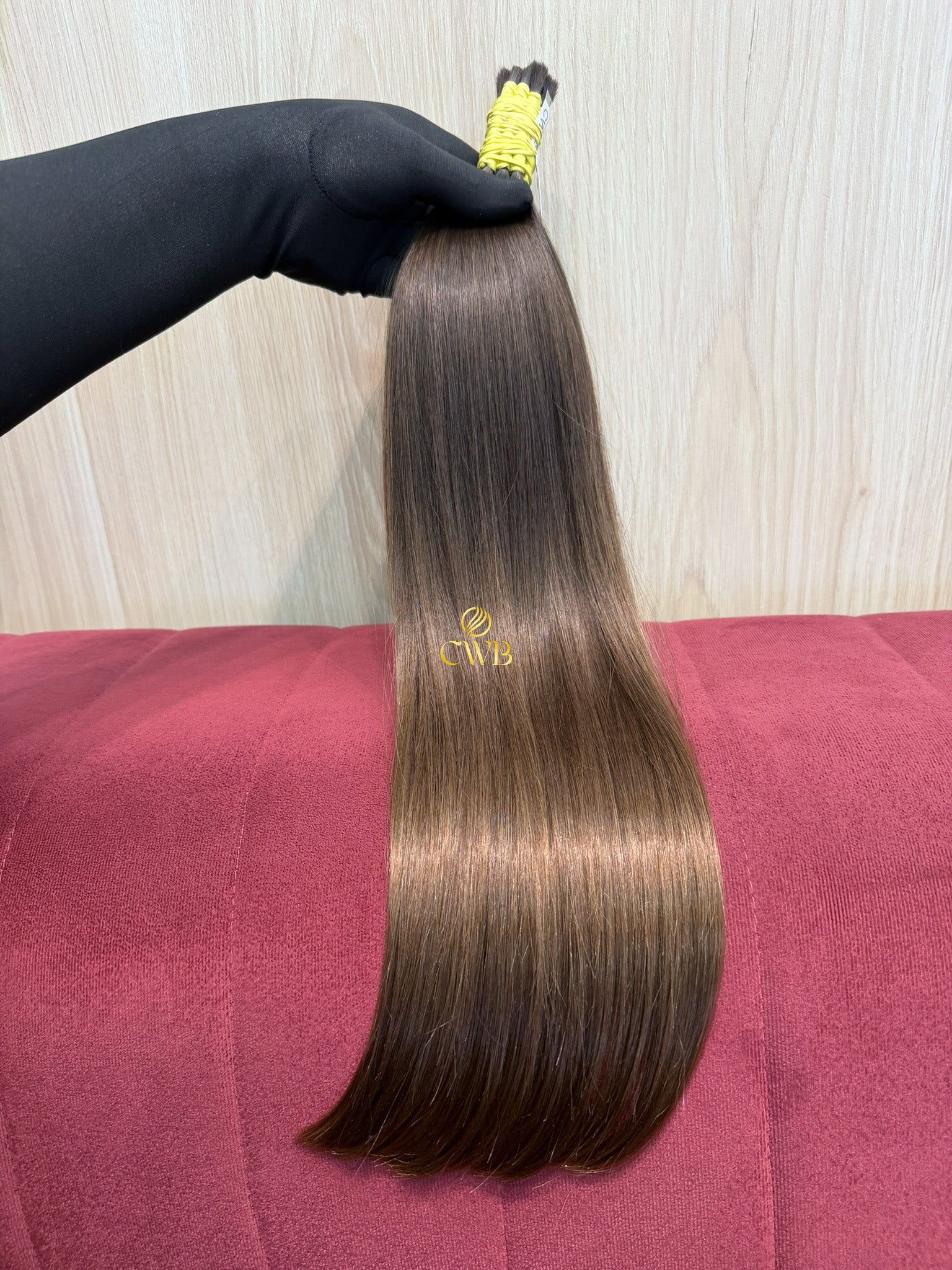 Cabelo Loiro Natural Escuro 58cm 84g Brasileiro do Sul