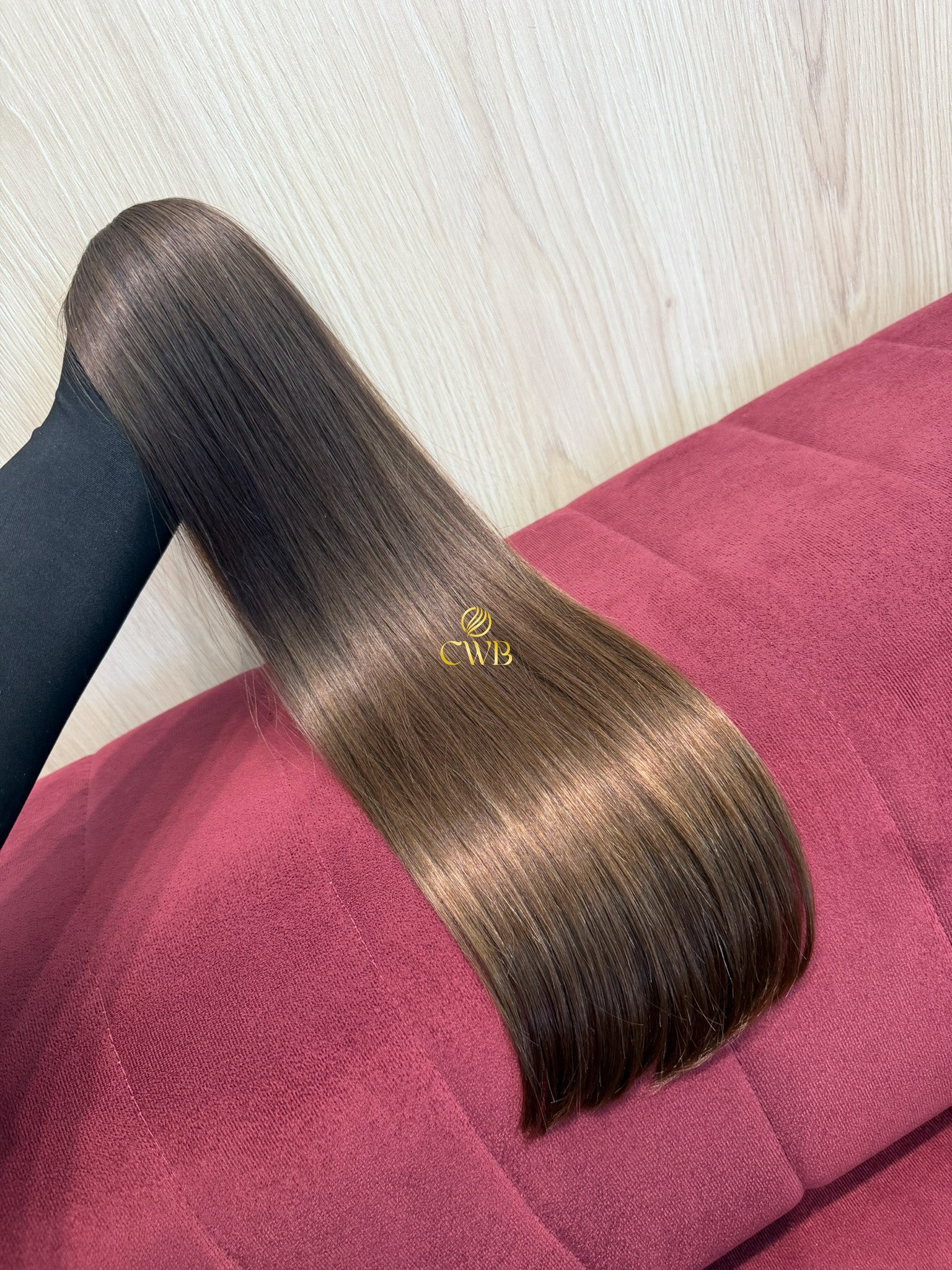 Cabelo Loiro Natural Escuro 58cm 84g Brasileiro do Sul