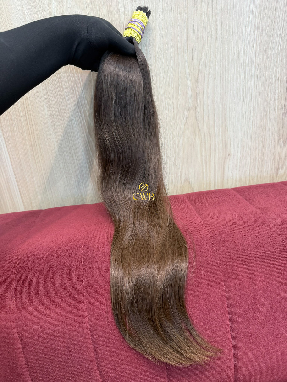 Cabelo Loiro Natural Escuro 63cm 135g Brasileiro do Sul