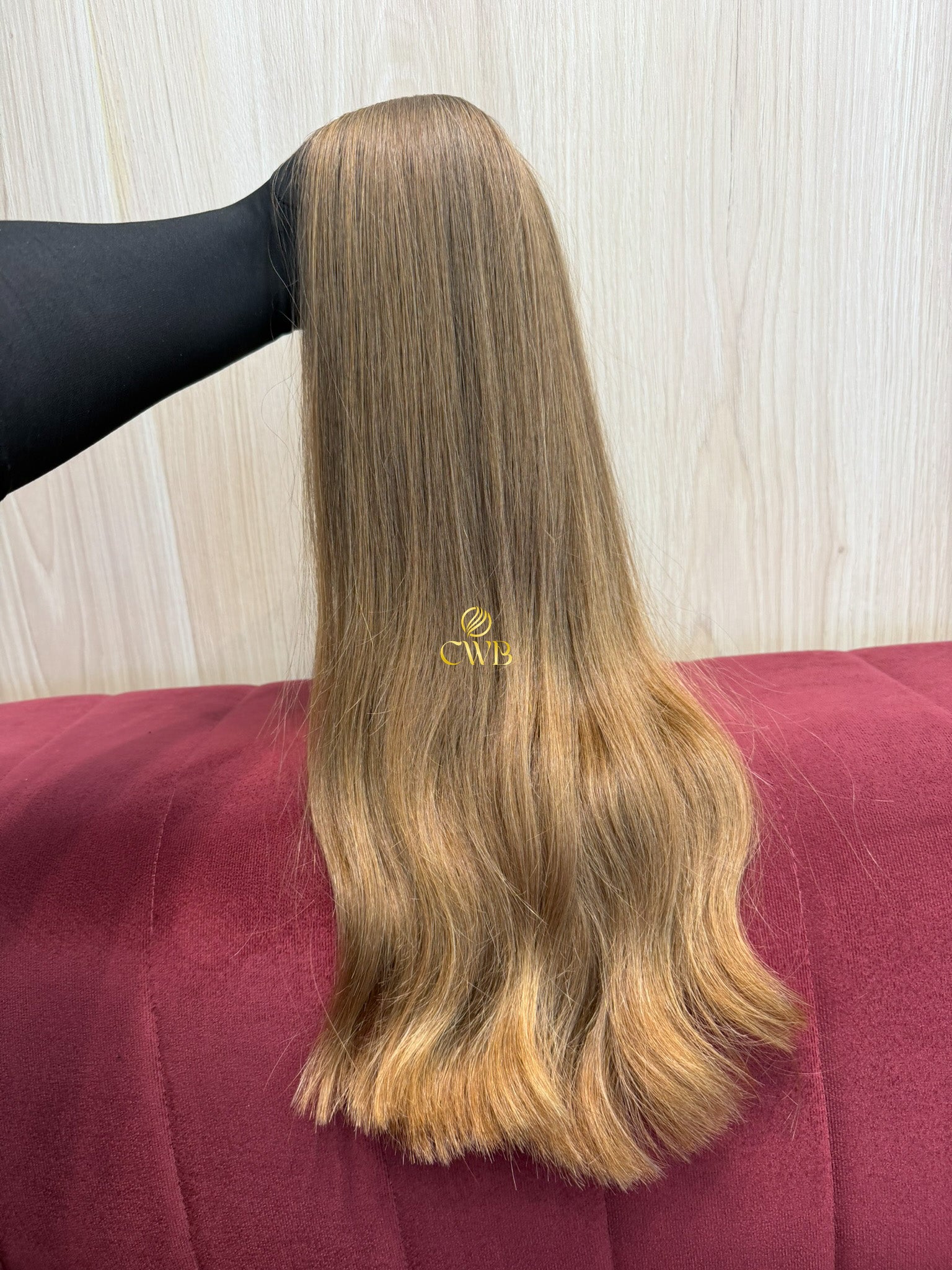 Cabelo Loiro Natural Claro 62cm 191g Brasileiro do Sul