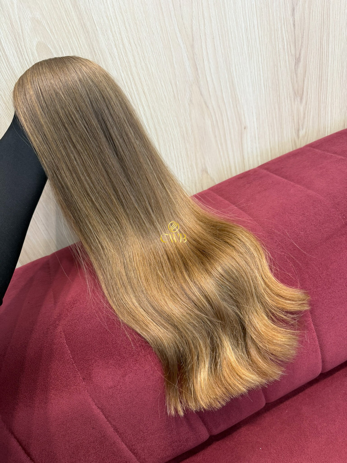 Cabelo Loiro Natural Claro 62cm 191g Brasileiro do Sul