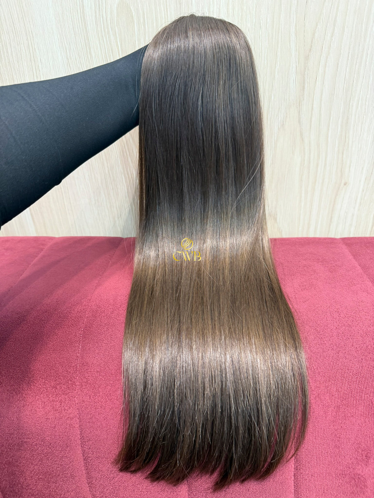 Cabelo Loiro Natural Escuro 58cm 196g Brasileiro do Sul