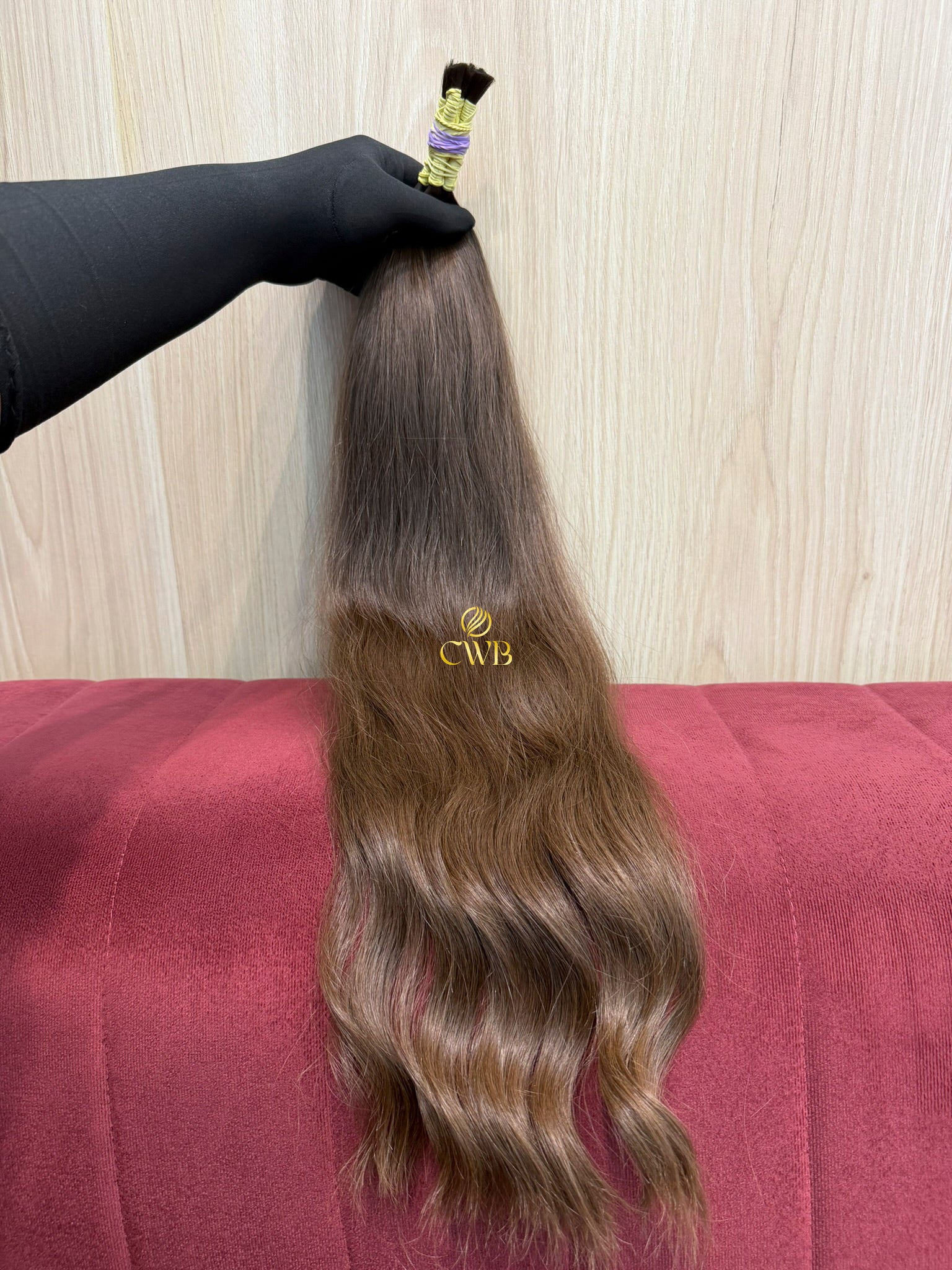 Cabelo Loiro Natural Escuro 75cm 82g Brasileiro do Sul