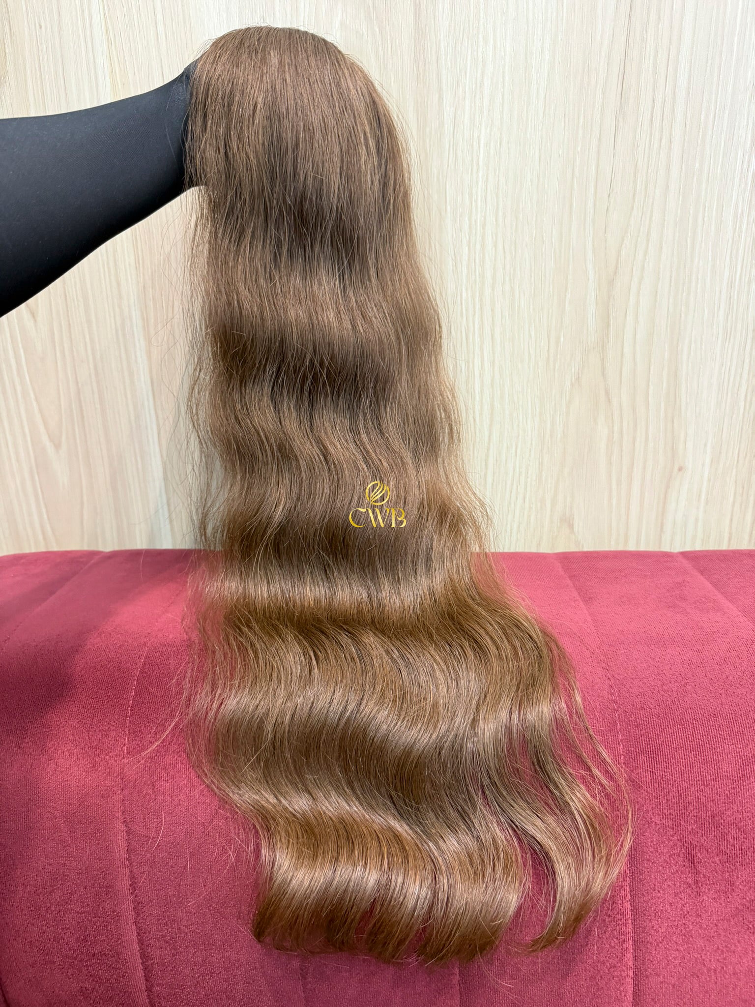 Cabelo Loiro Natural Médio 75cm 97g Brasileiro do Sul