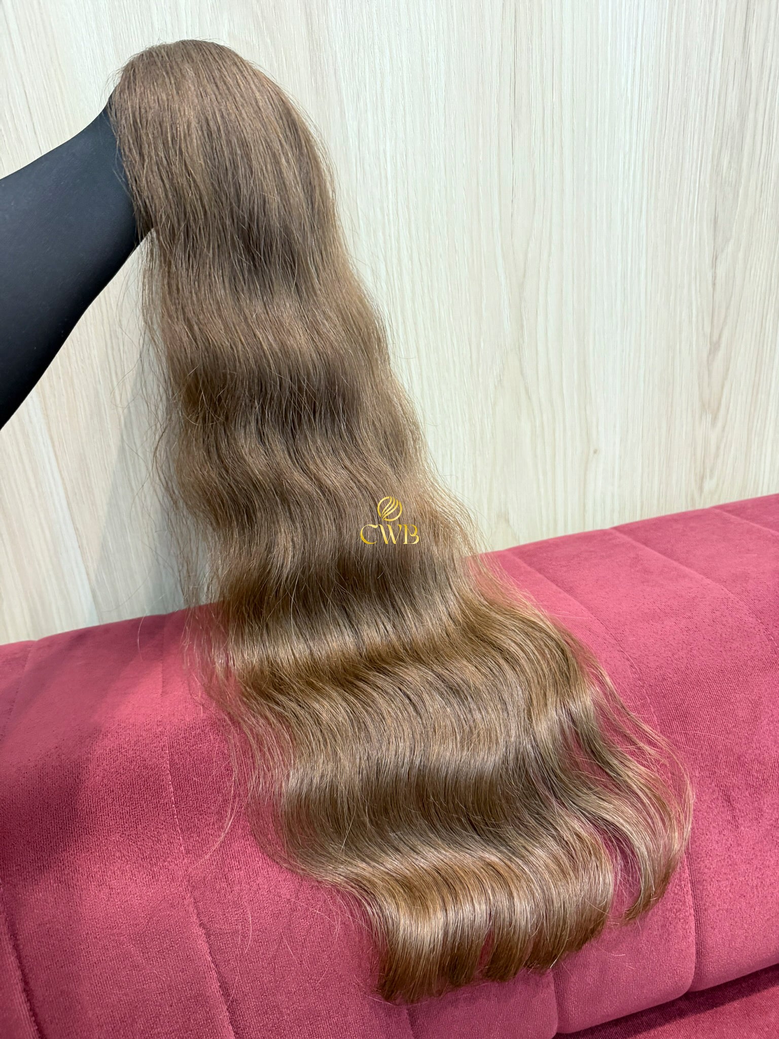 Cabelo Loiro Natural Médio 75cm 97g Brasileiro do Sul