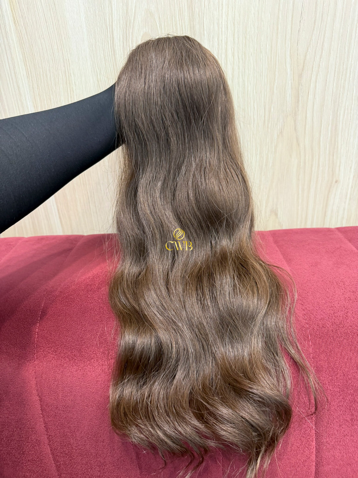 Cabelo Loiro Natural Escuro 61cm 136g Brasileiro do Sul