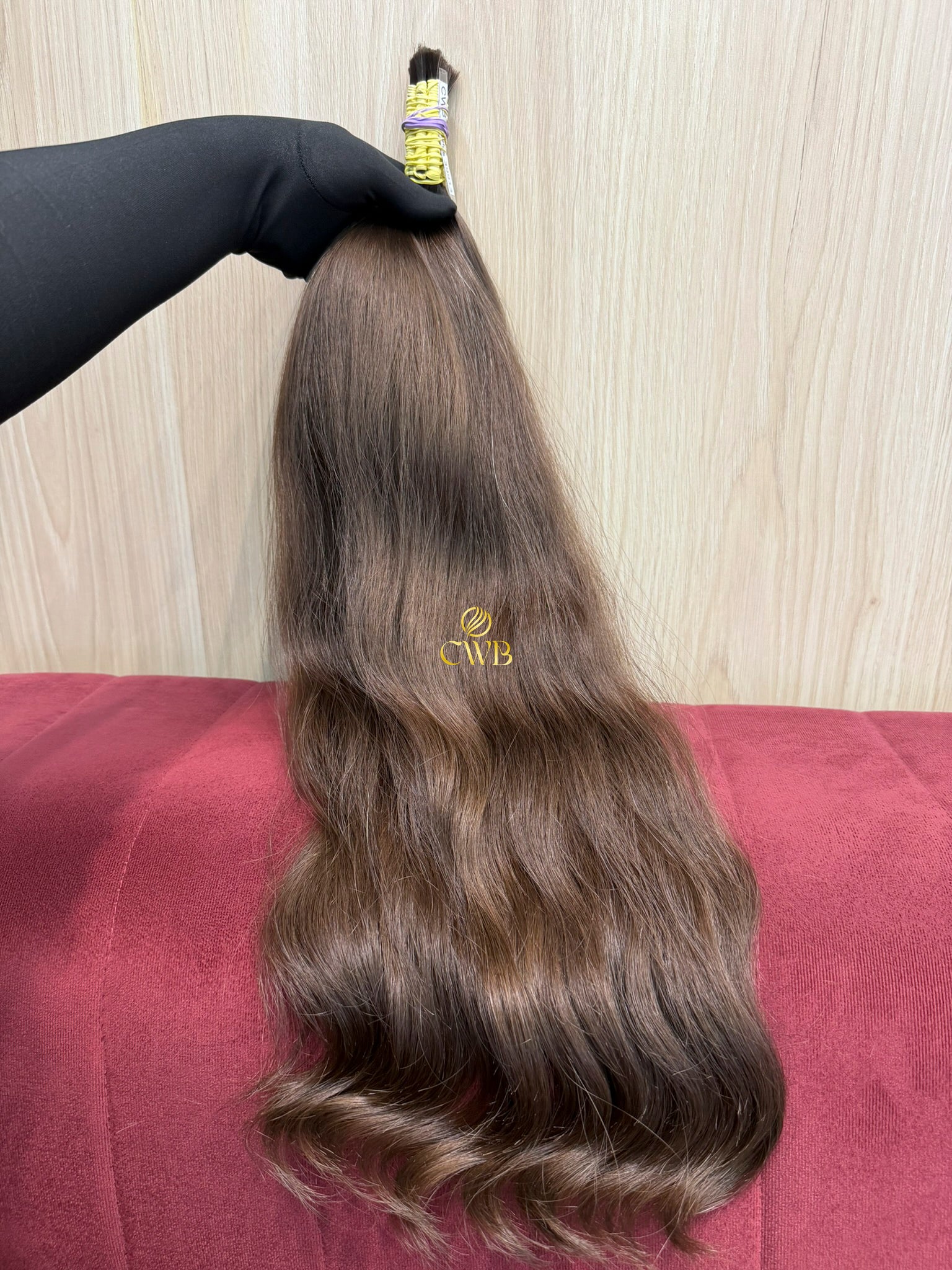 Cabelo Loiro Natural Escuro 67cm 139g Brasileiro do Sul