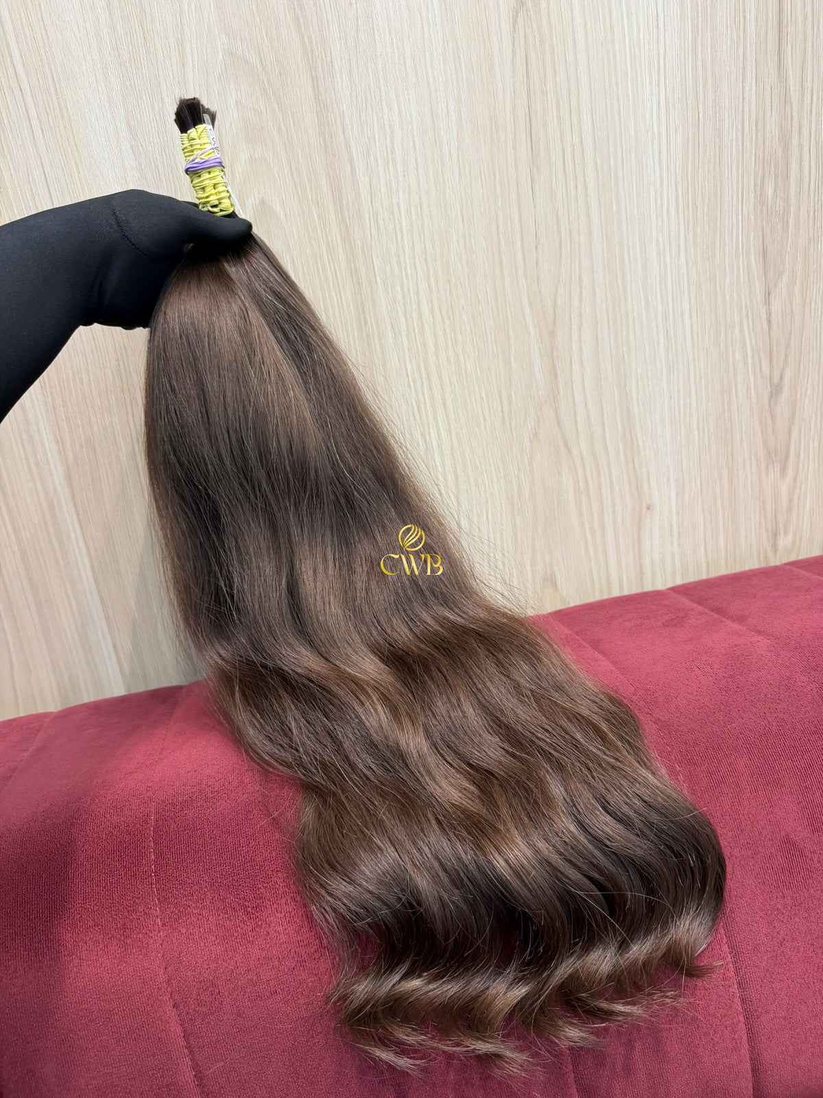 Cabelo Loiro Natural Escuro 67cm 139g Brasileiro do Sul