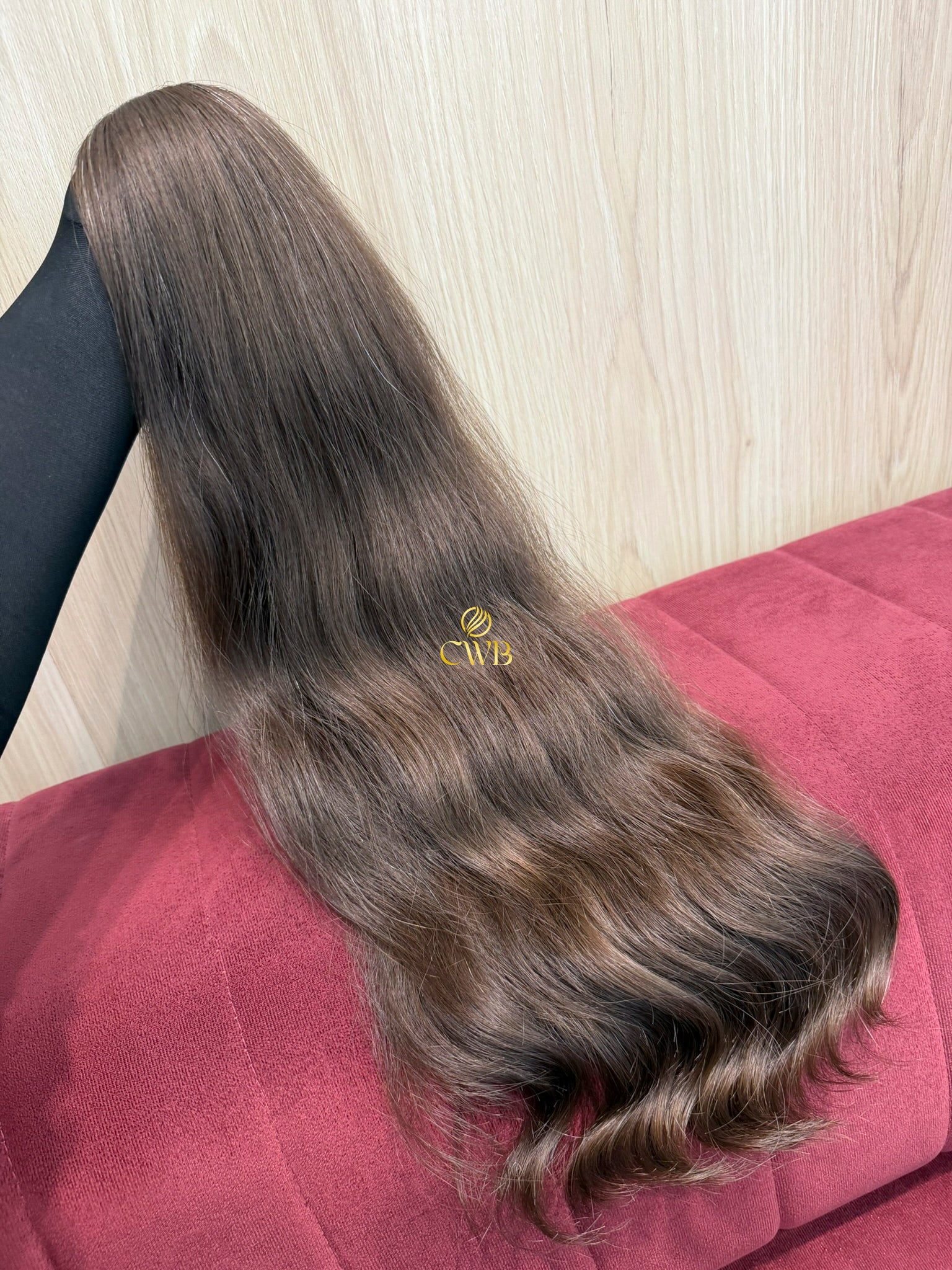Cabelo Loiro Natural Escuro 67cm 139g Brasileiro do Sul