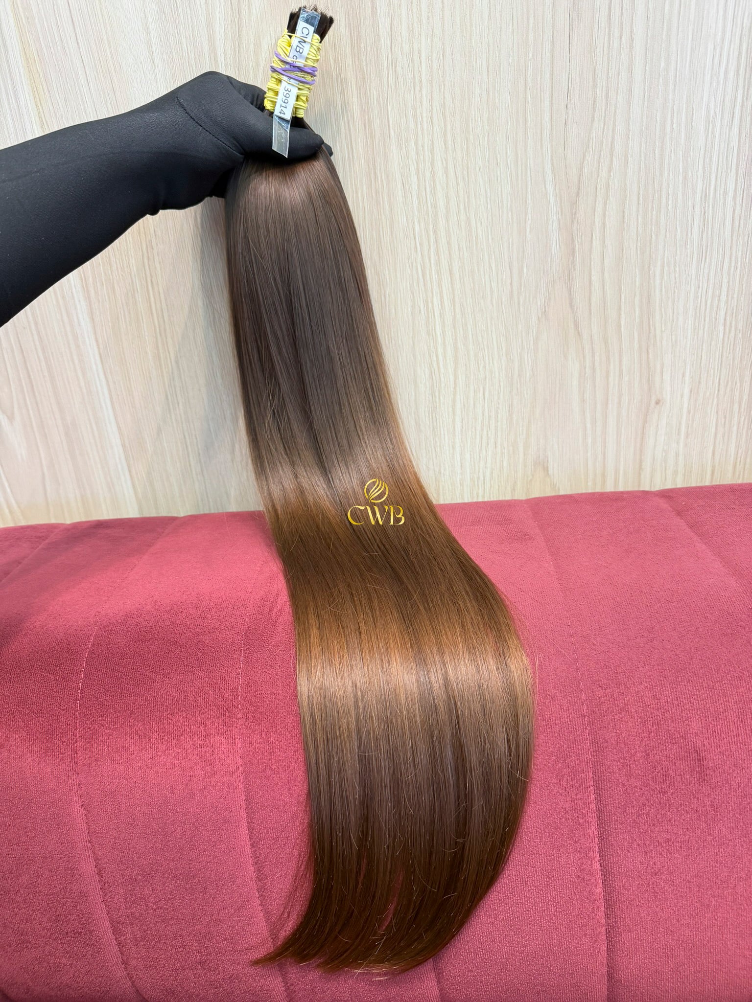 Cabelo Ruivo Natural Médio 72cm 138g Brasileiro do Sul