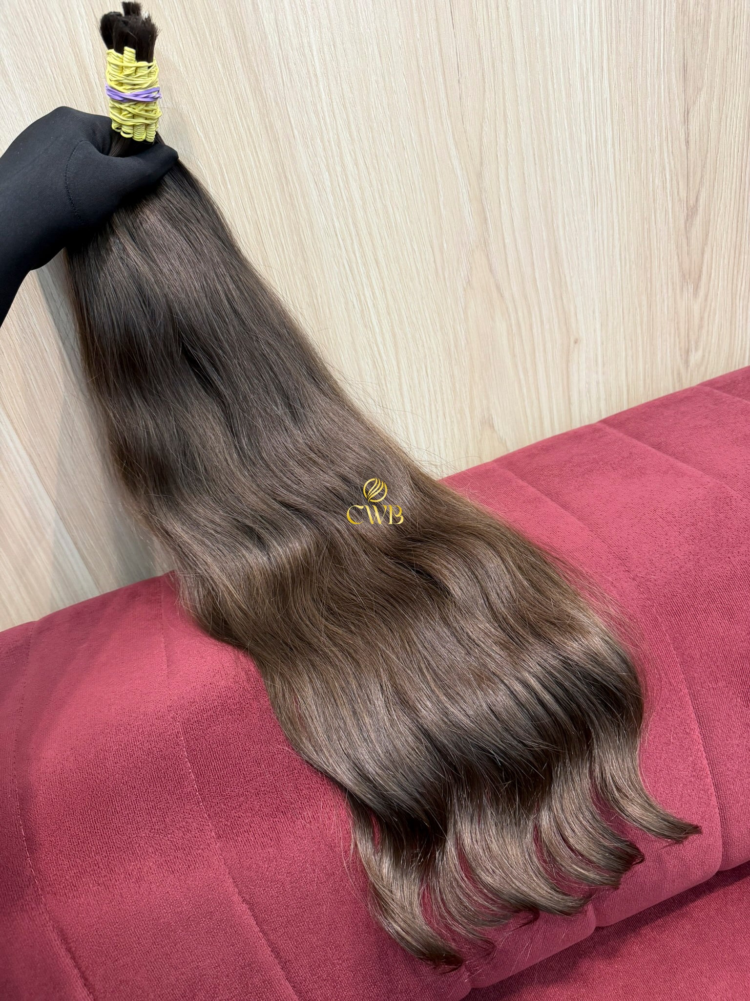 Cabelo Loiro Natural Escuro 69cm 185g Brasileiro do Sul