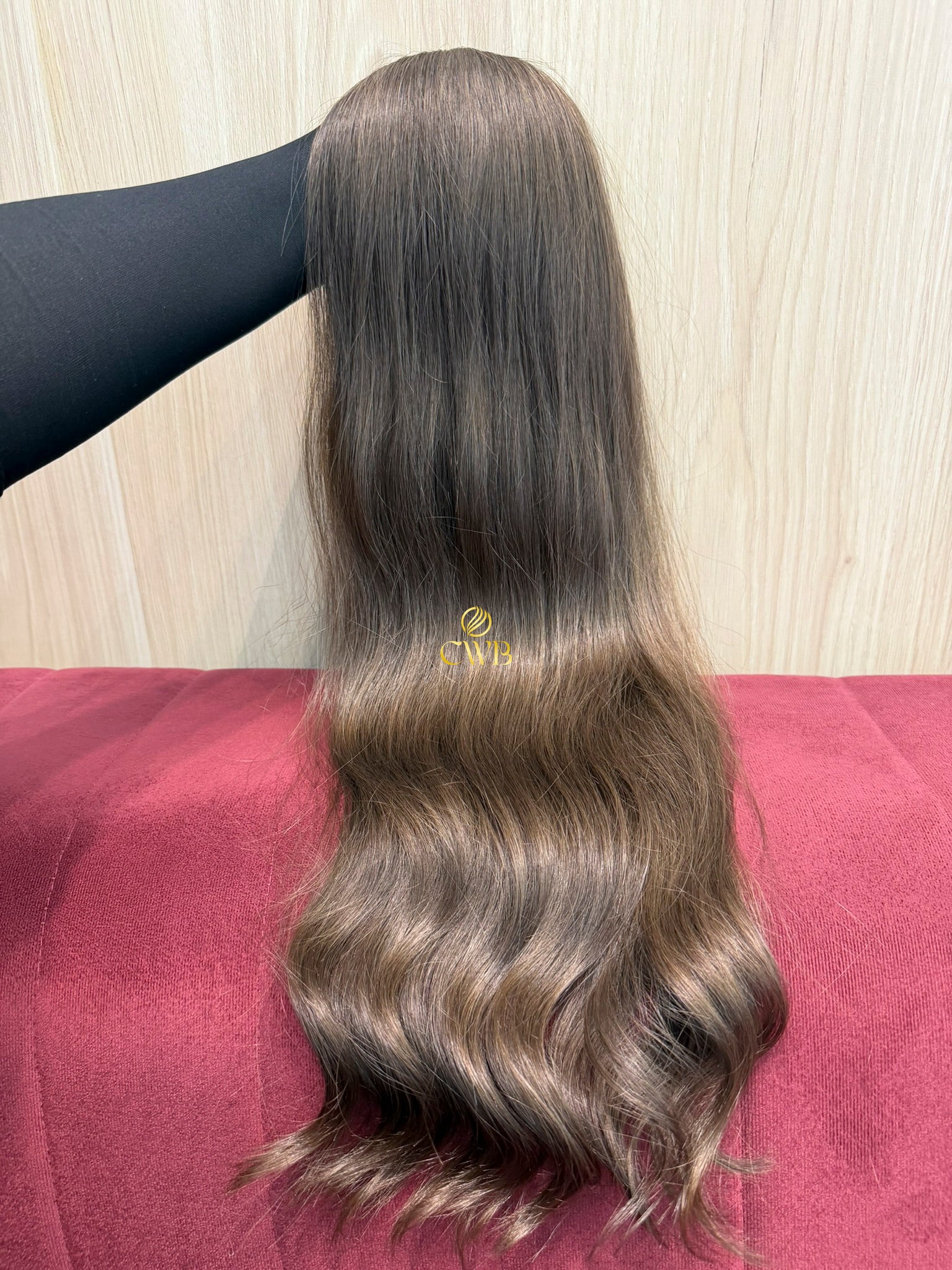 Cabelo Loiro Natural Escuro 69cm 185g Brasileiro do Sul