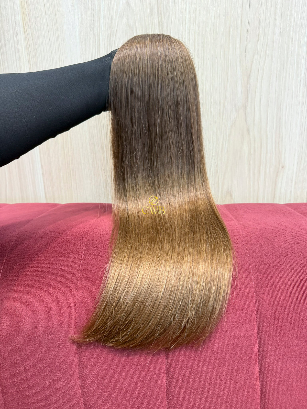 Cabelo Loiro Natural Claro 54cm 115g Brasileiro do Sul