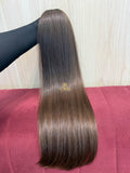 Cabelo Loiro Natural Escuro 62cm 141g Brasileiro do Sul