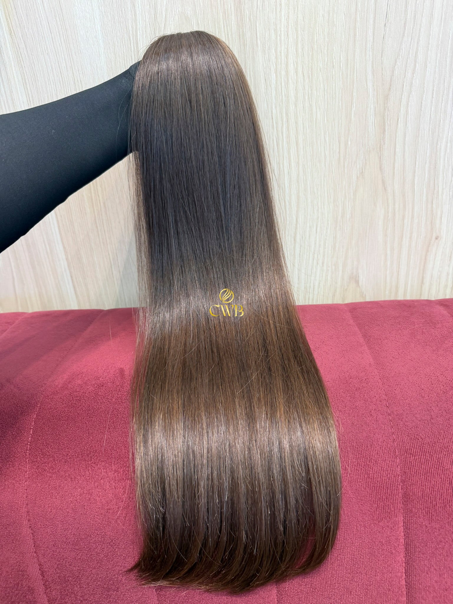 Cabelo Loiro Natural Escuro 62cm 141g Brasileiro do Sul
