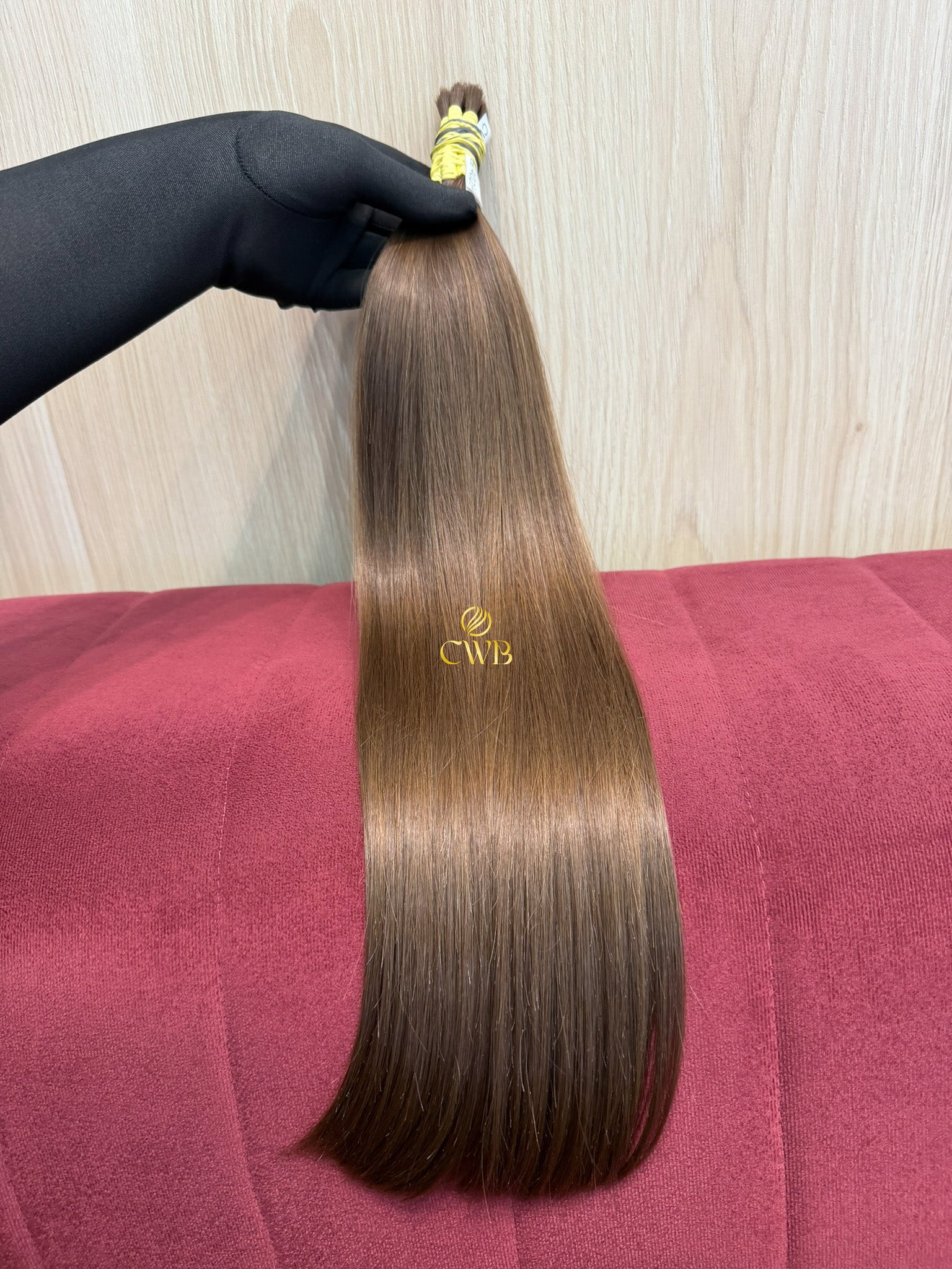 Cabelo Loiro Natural Claro 53cm 65g Brasileiro do Sul