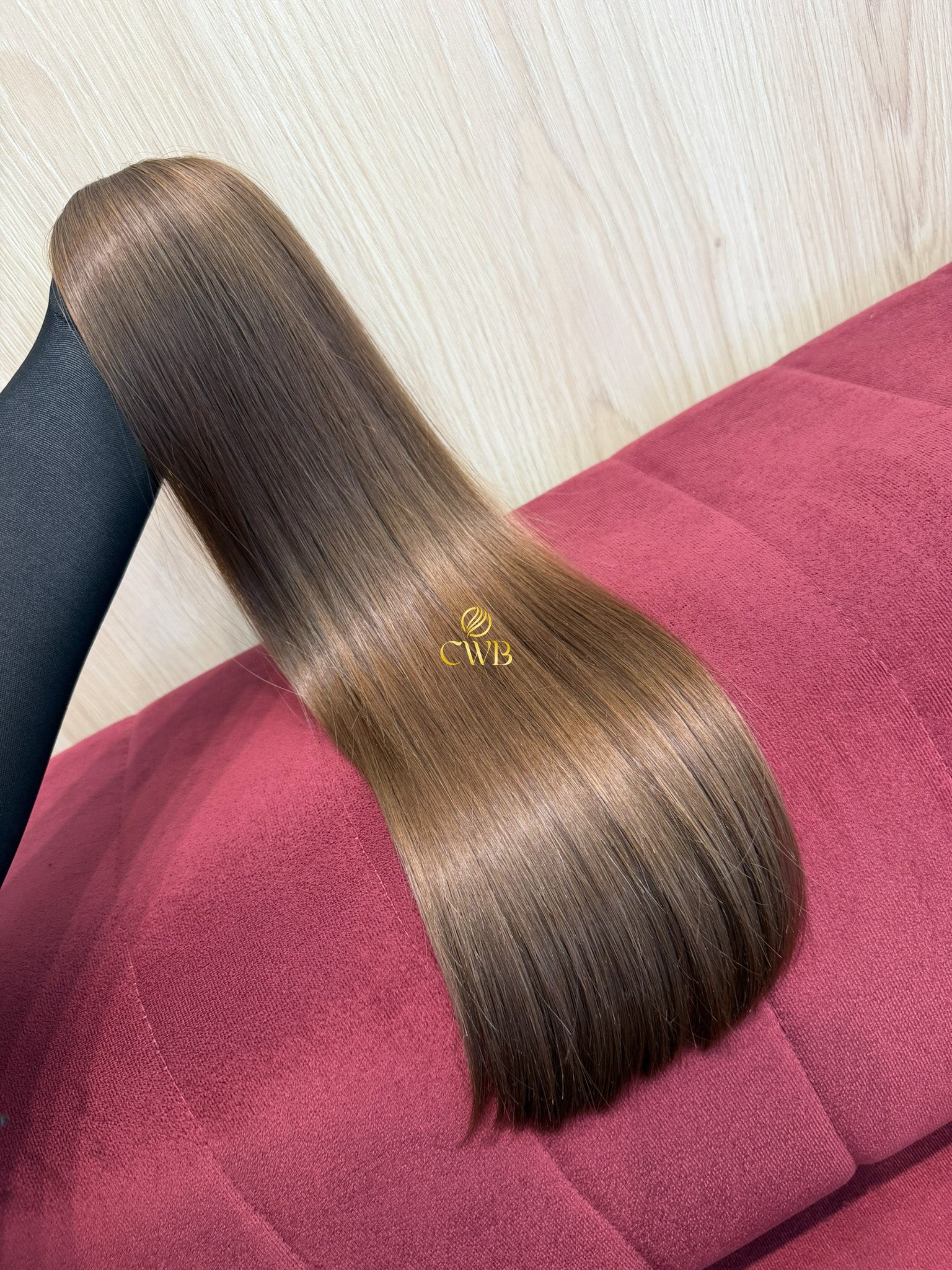 Cabelo Loiro Natural Claro 53cm 65g Brasileiro do Sul