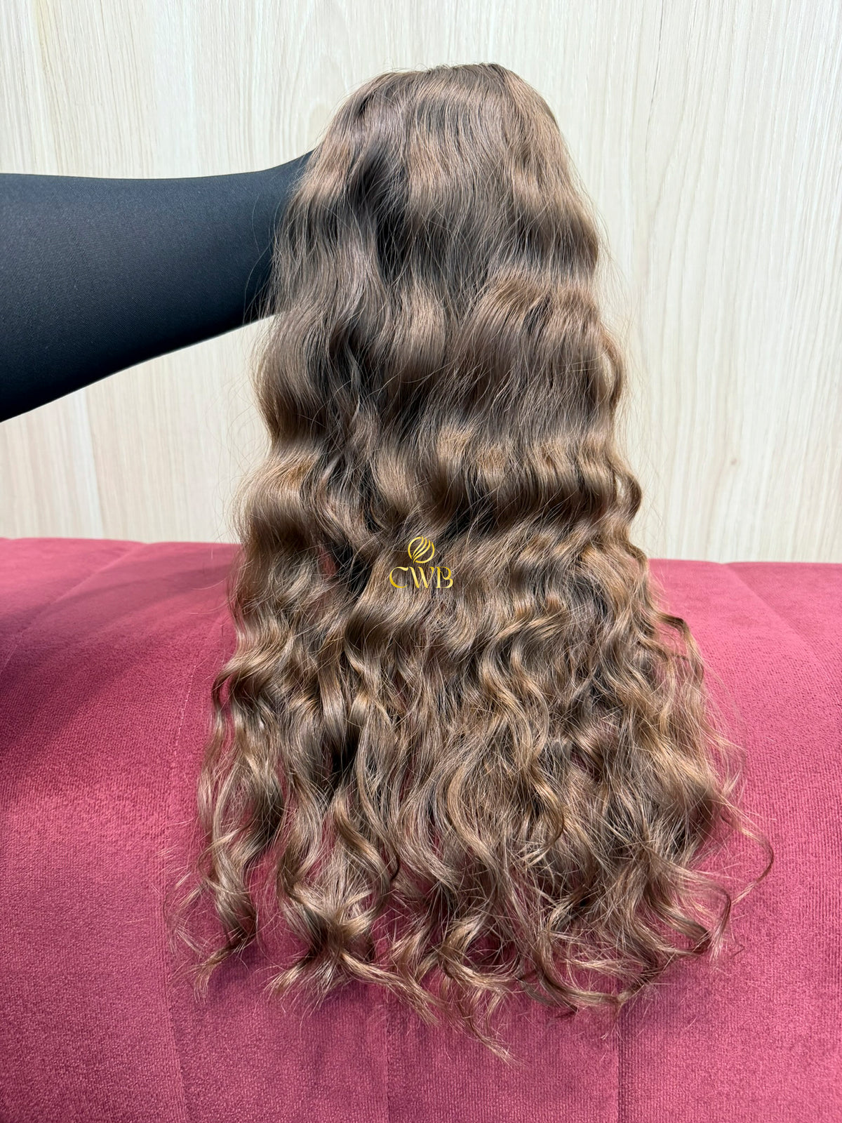 Cabelo Loiro Natural Médio 52cm 105g Cacheado Brasileiro do Sul