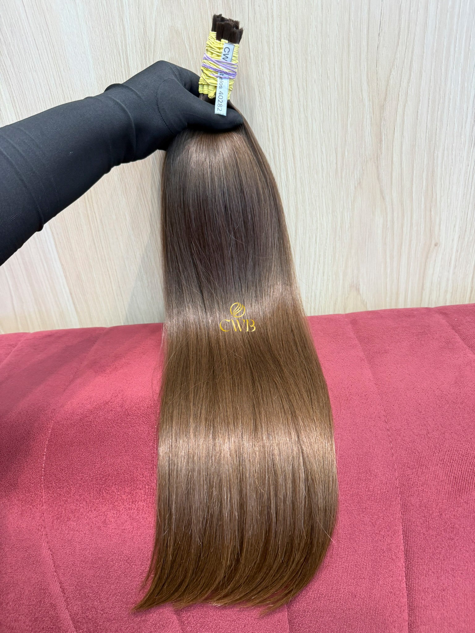 Cabelo Loiro Natural Médio 61cm 155g Liso Brasileiro do Sul