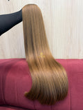 Cabelo Loiro Natural Médio 77cm 240g Brasileiro do Sul
