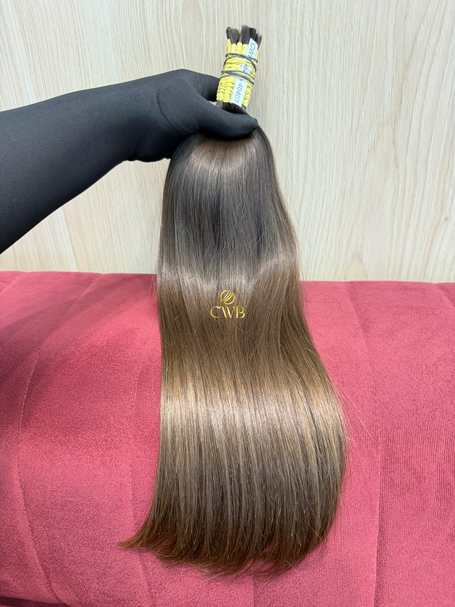 Cabelo Loiro Natural Escuro 54cm 166g Brasileiro do Sul