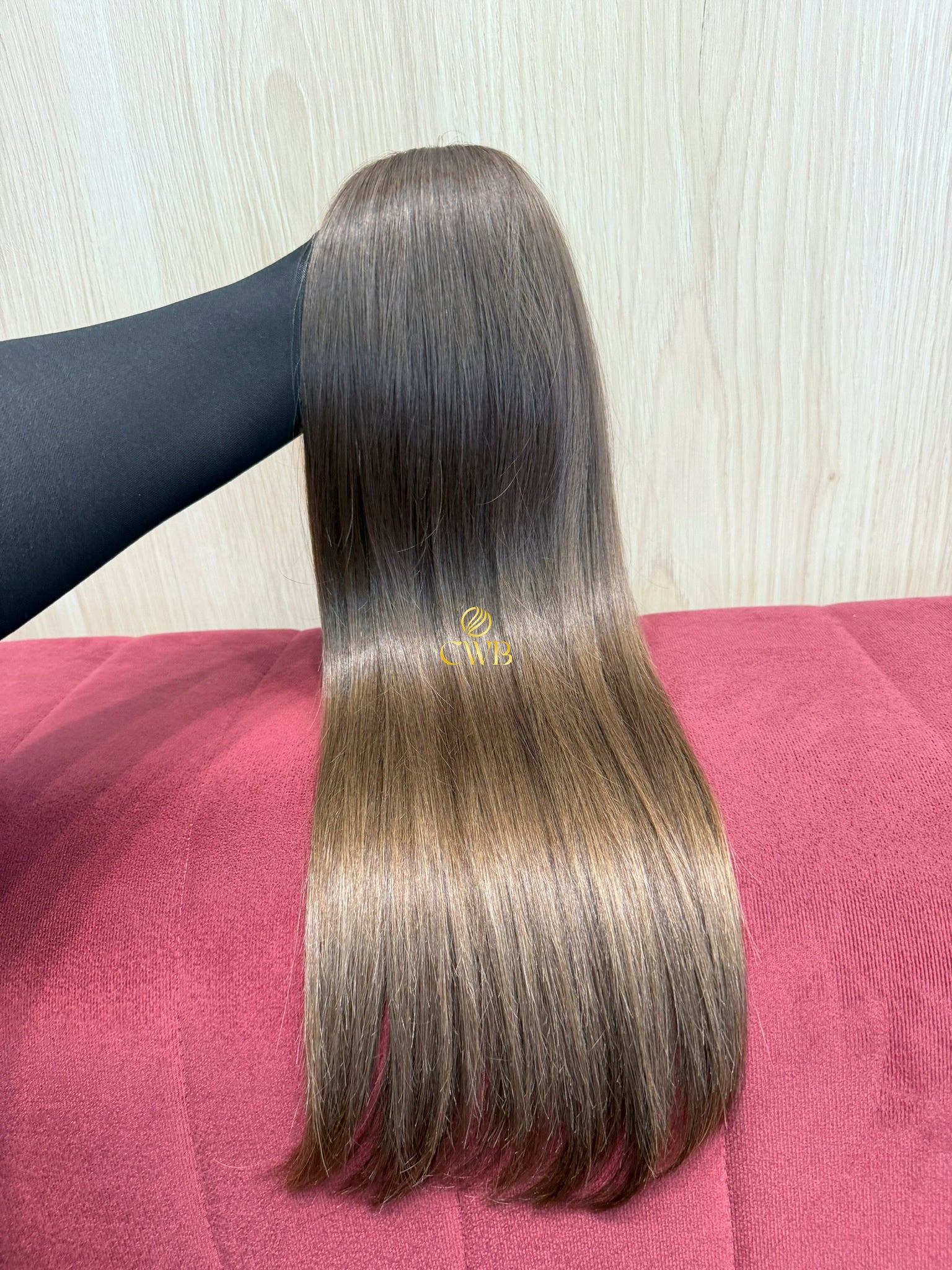 Cabelo Loiro Natural Escuro 54cm 166g Brasileiro do Sul