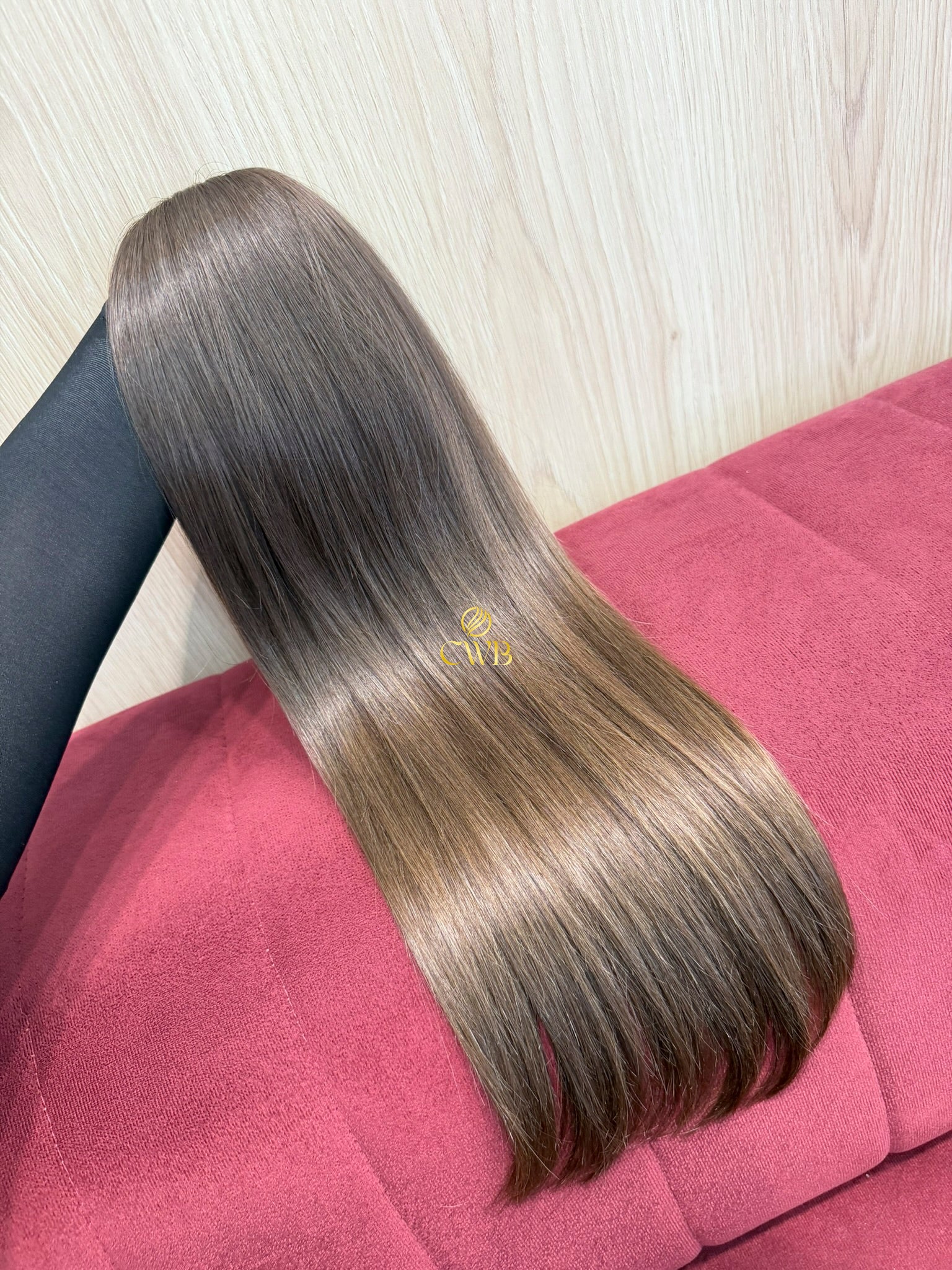 Cabelo Loiro Natural Escuro 54cm 166g Brasileiro do Sul