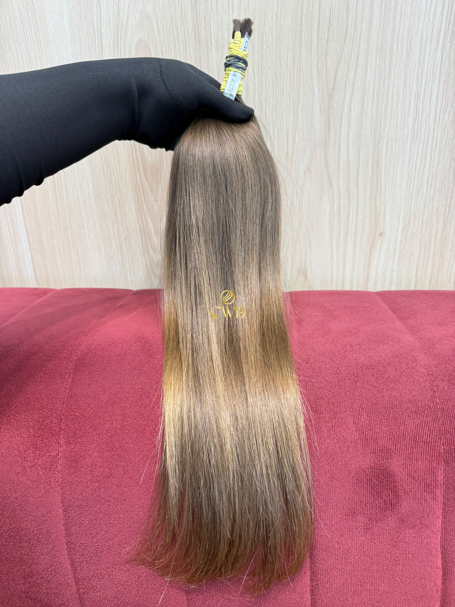 Cabelo Loiro Natural Claro 54cm 62g Brasileiro do Sul