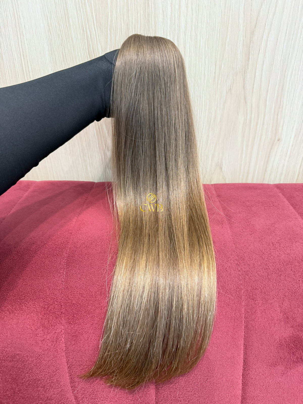 Cabelo Loiro Natural Claro 54cm 62g Brasileiro do Sul