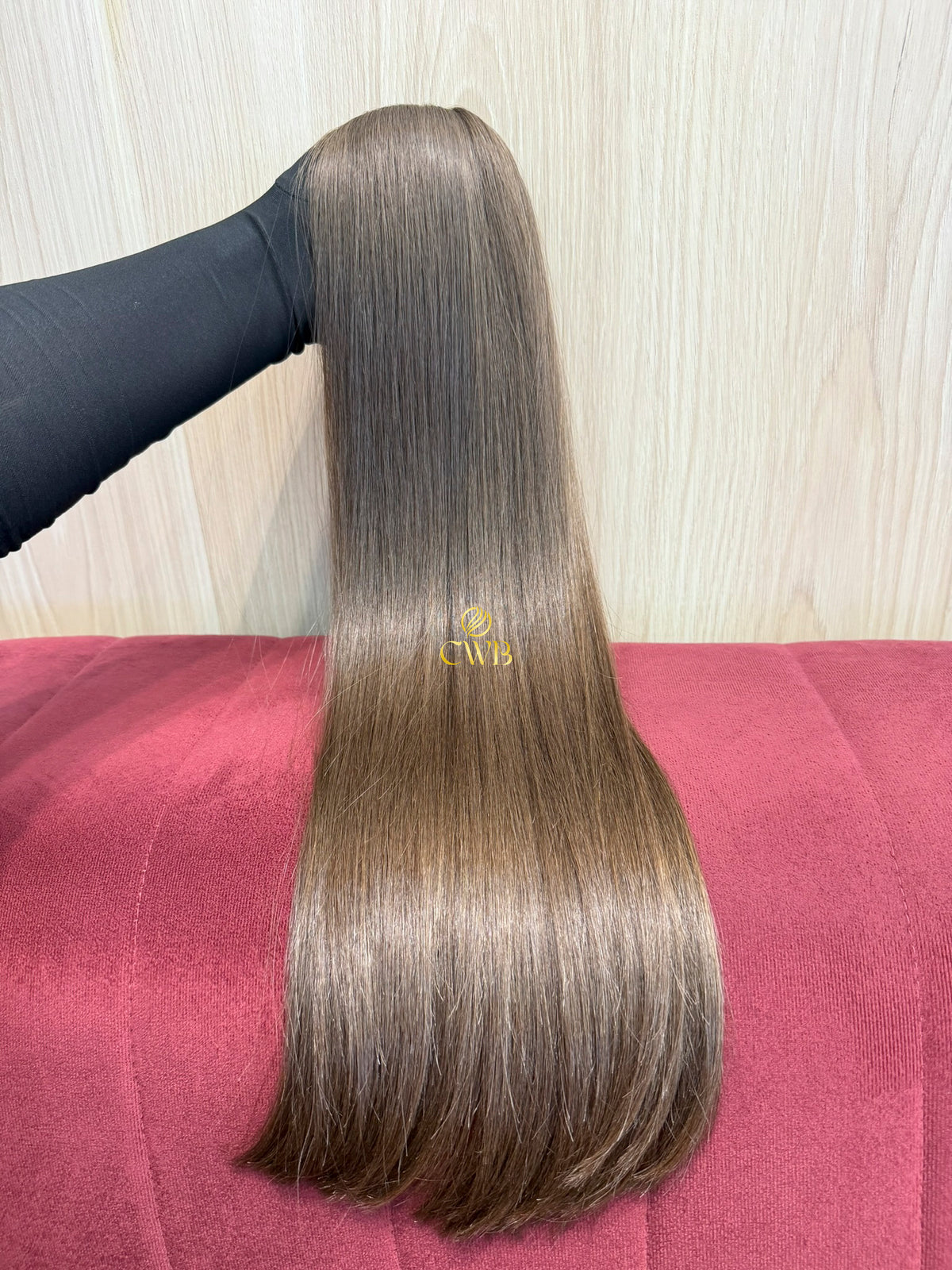 Cabelo Loiro Natural Escuro 65cm 121g Brasileiro do Sul