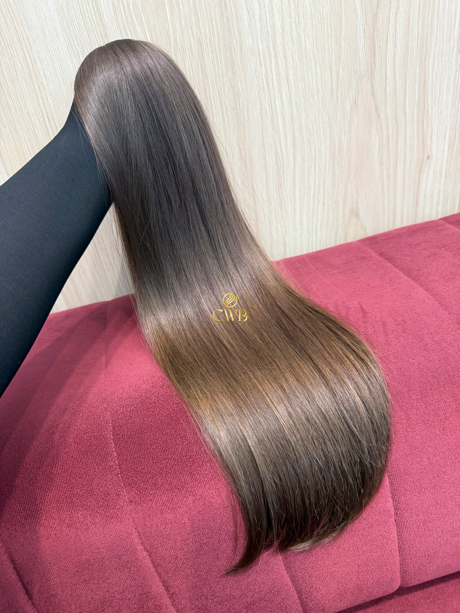 Cabelo Loiro Natural Escuro 57cm 105g Brasileiro do Sul