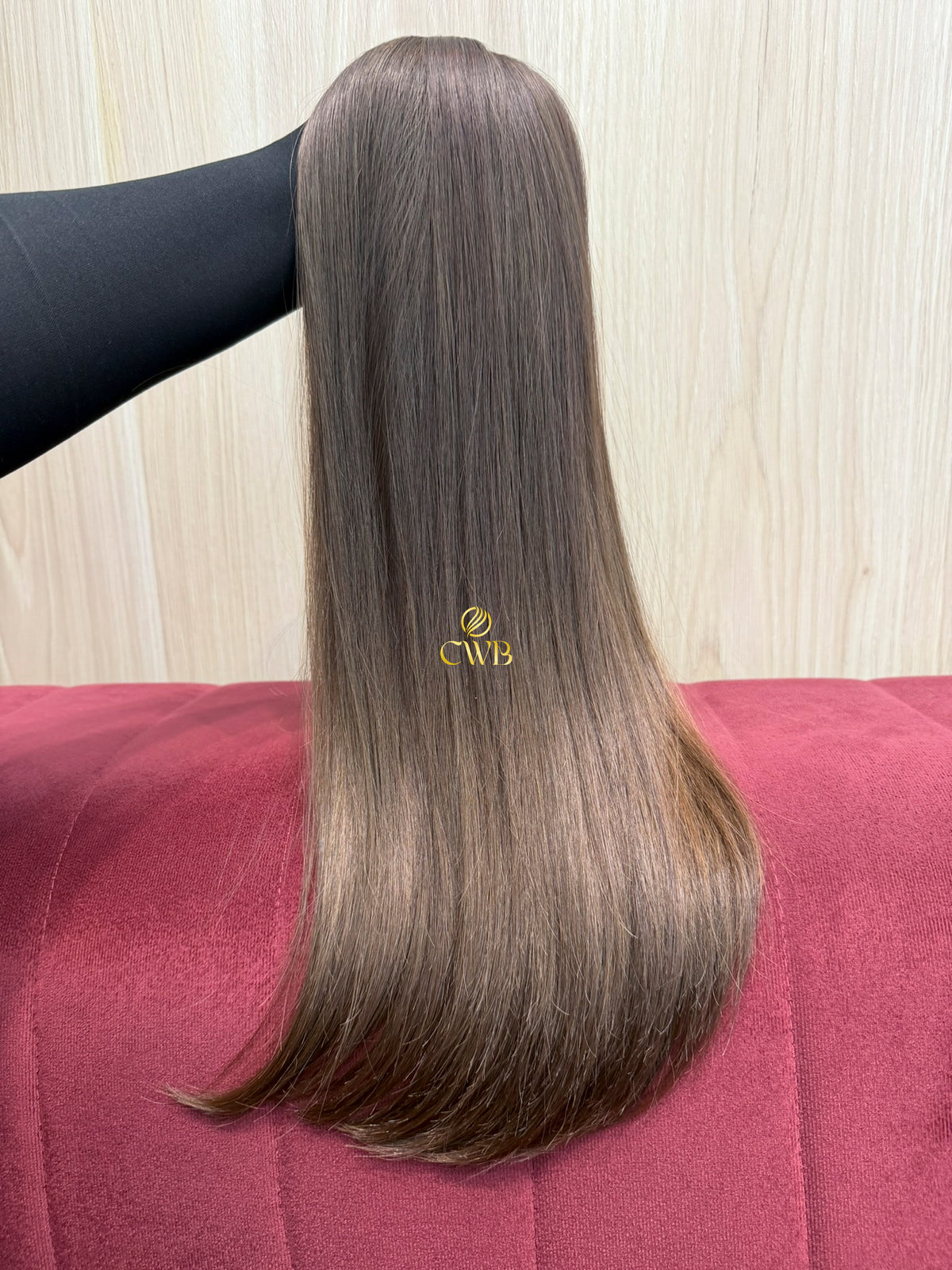Cabelo Loiro Natural Escuro 57cm 105g Brasileiro do Sul