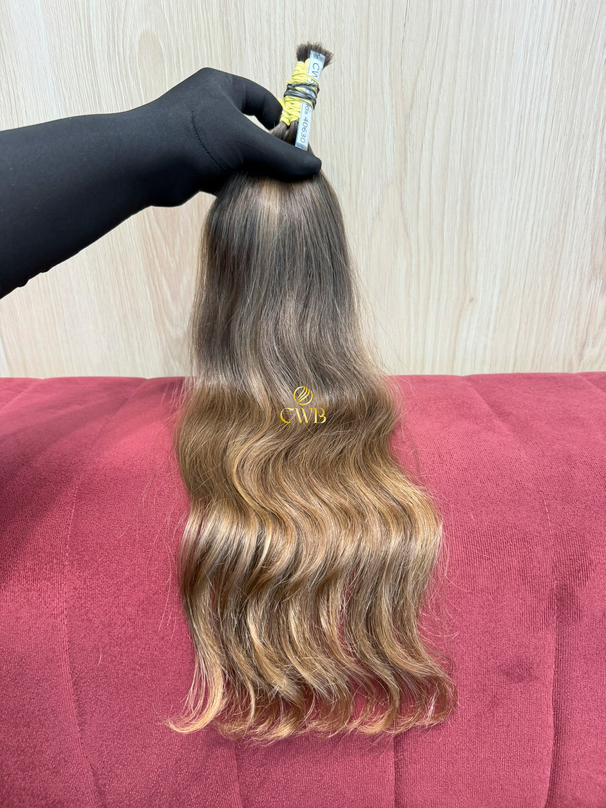 Cabelo Loiro Natural Médio 52cm 64g Brasileiro do Sul