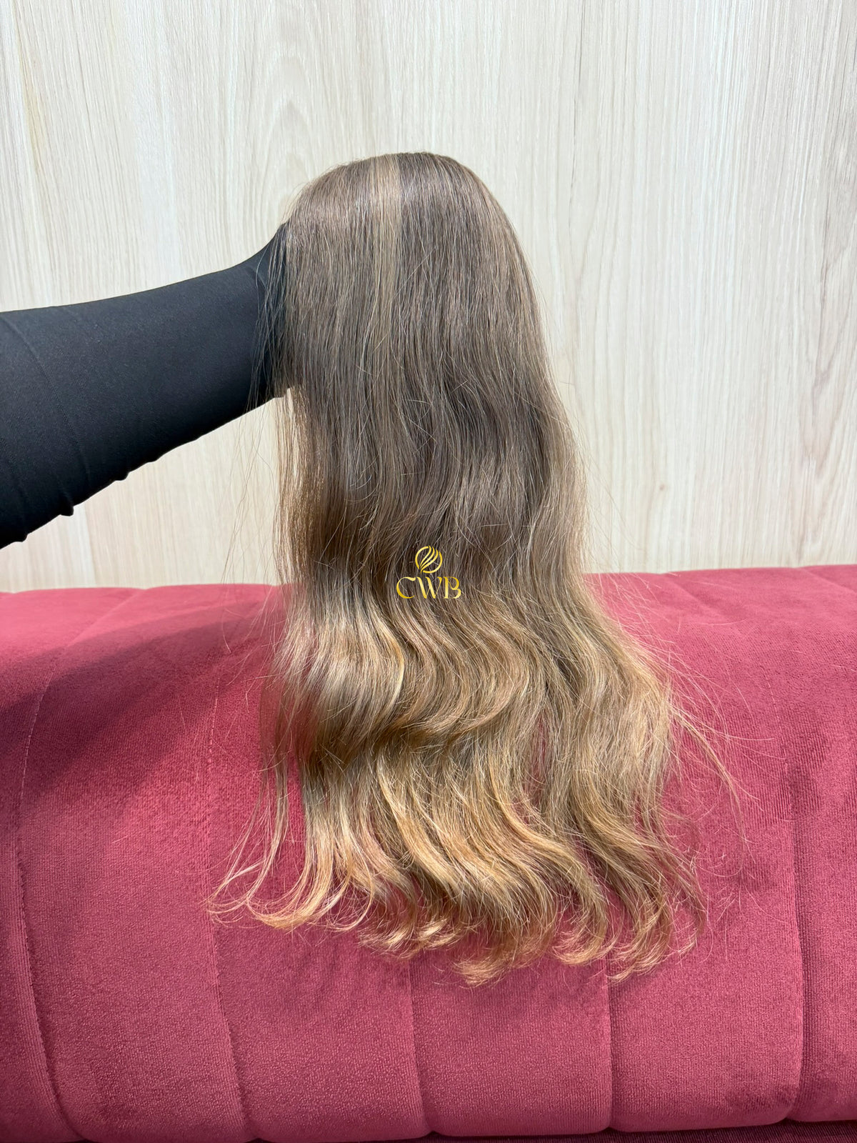 Cabelo Loiro Natural Médio 52cm 64g Brasileiro do Sul