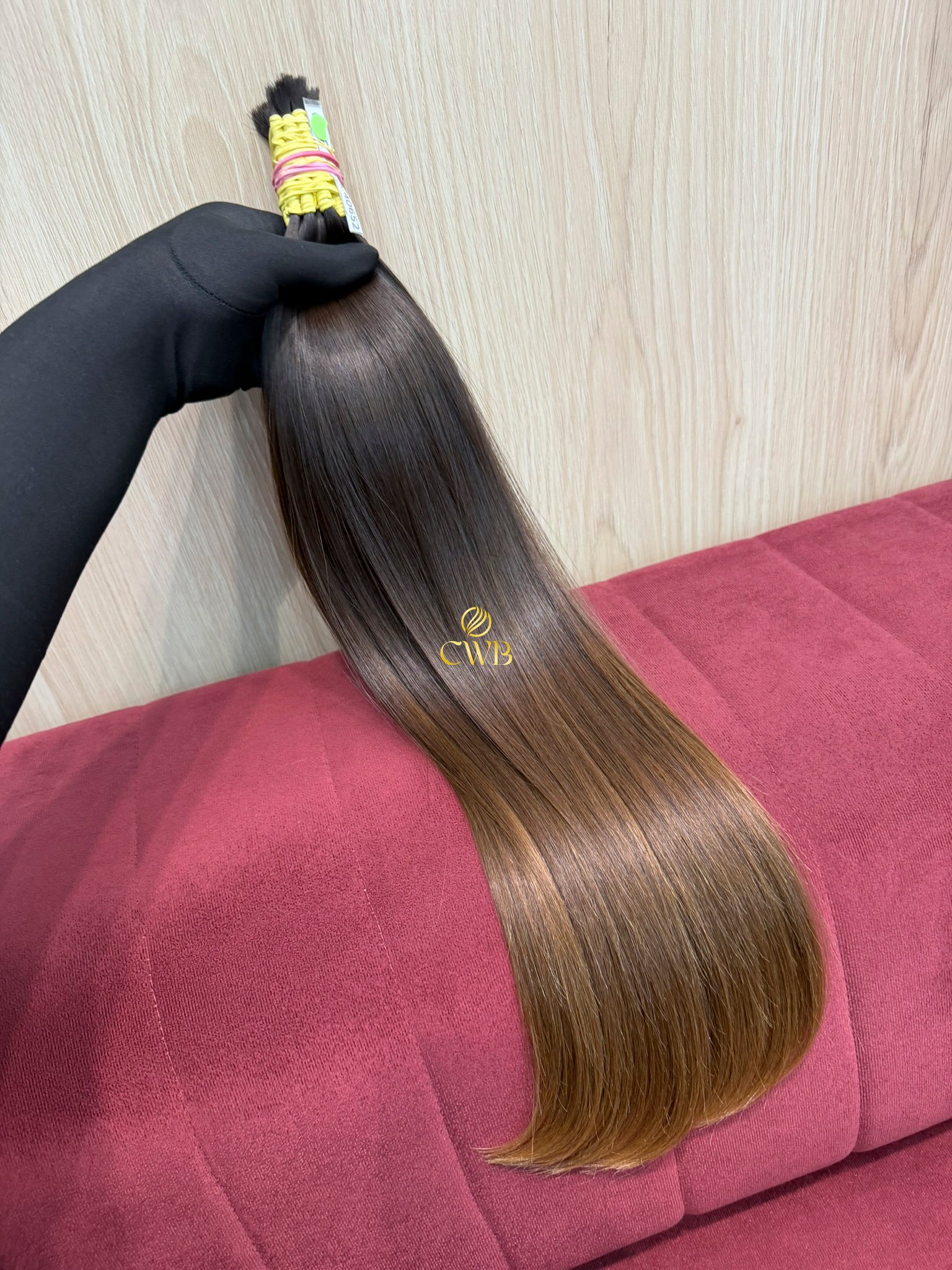 Cabelo Loiro Natural Escuro 57cm 131g Brasileiro do Sul