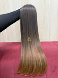 Cabelo Loiro Natural Escuro 57cm 131g Brasileiro do Sul
