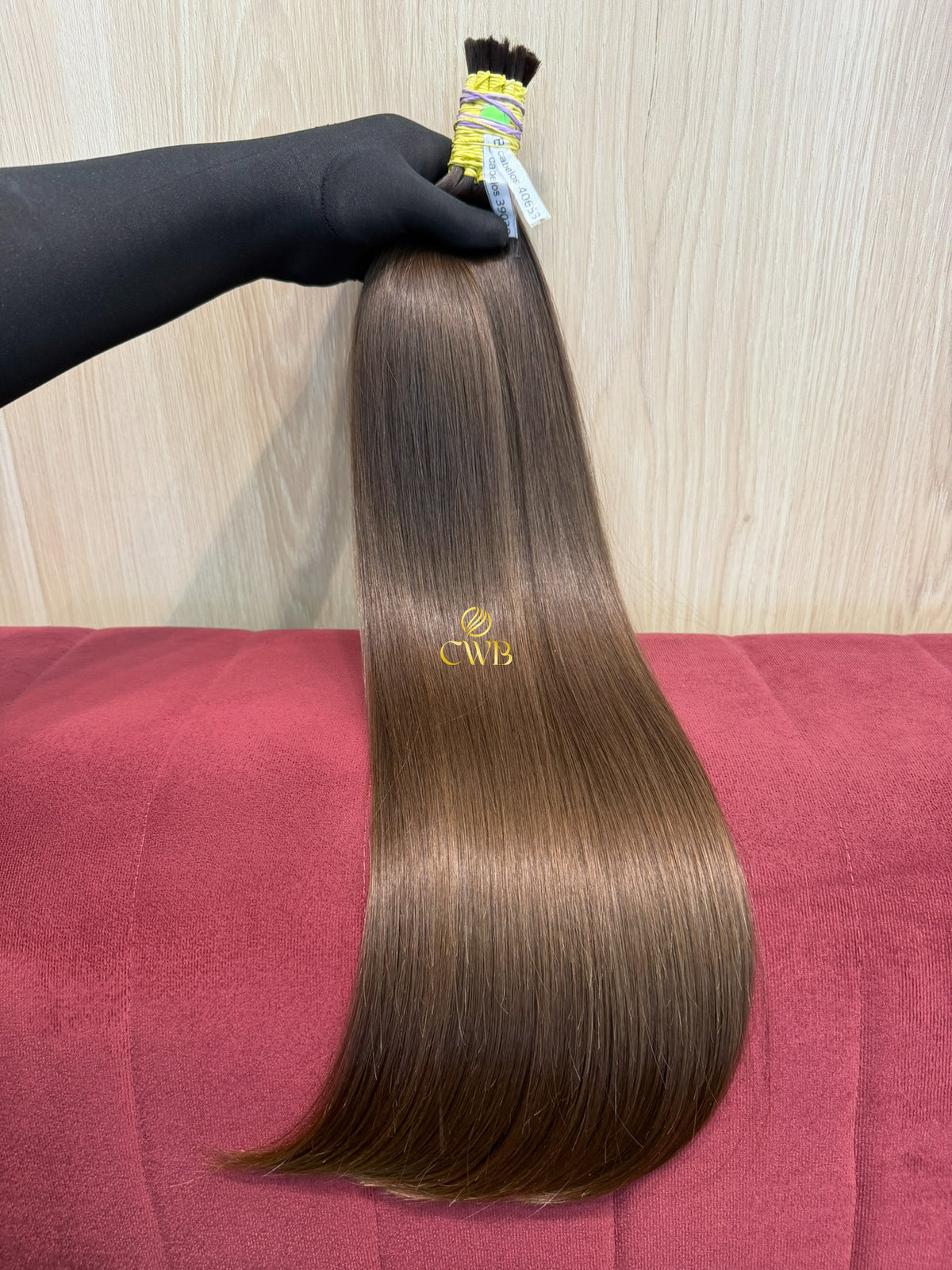 Cabelo Loiro Natural Escuro 60cm 174g Brasileiro do Sul