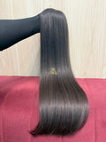 Cabelo Castanho Natural Escuro 62cm 77g Brasileiro do Sul