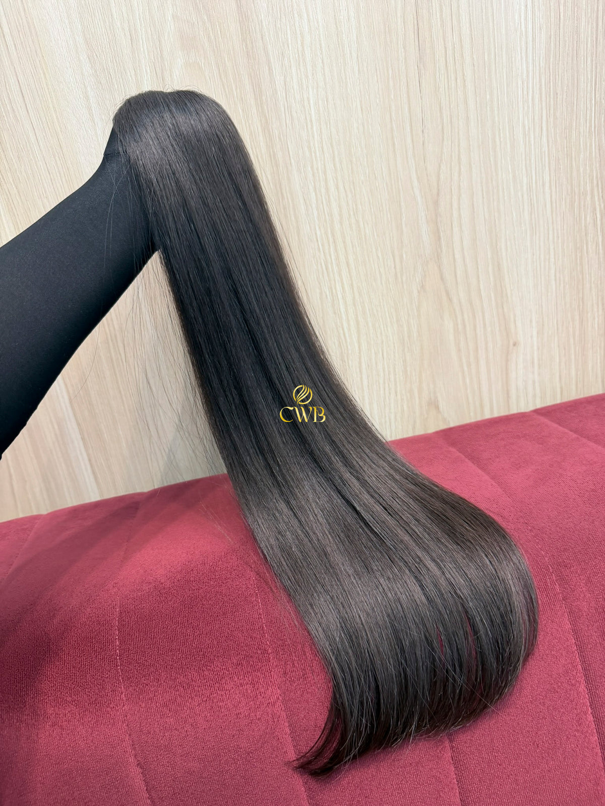 Cabelo Castanho Natural Escuro 62cm 77g Brasileiro do Sul
