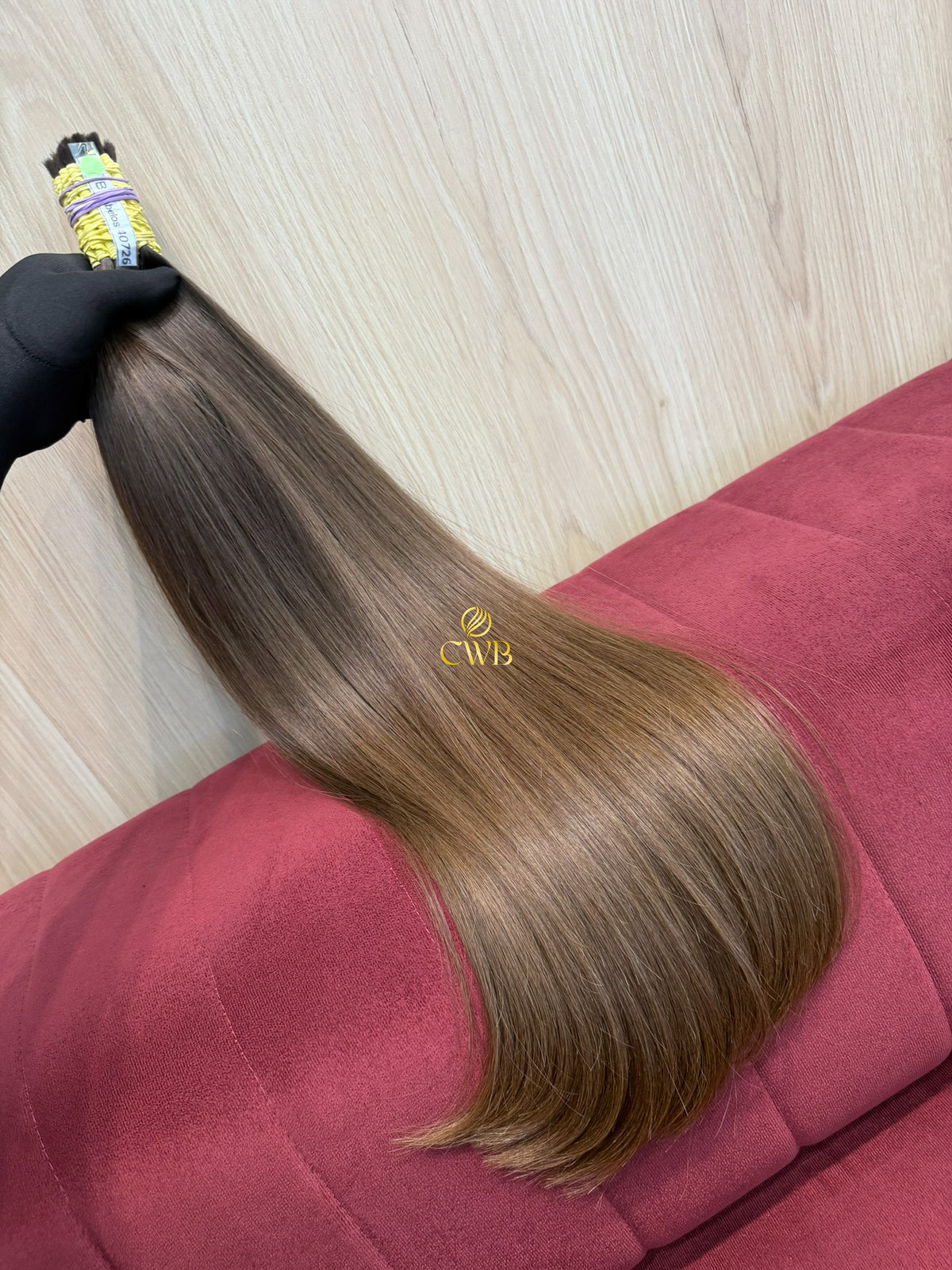 Cabelo Loiro Natural Escuro 63cm 233g Brasileiro do Sul