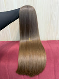 Cabelo Loiro Natural Escuro 63cm 233g Brasileiro do Sul