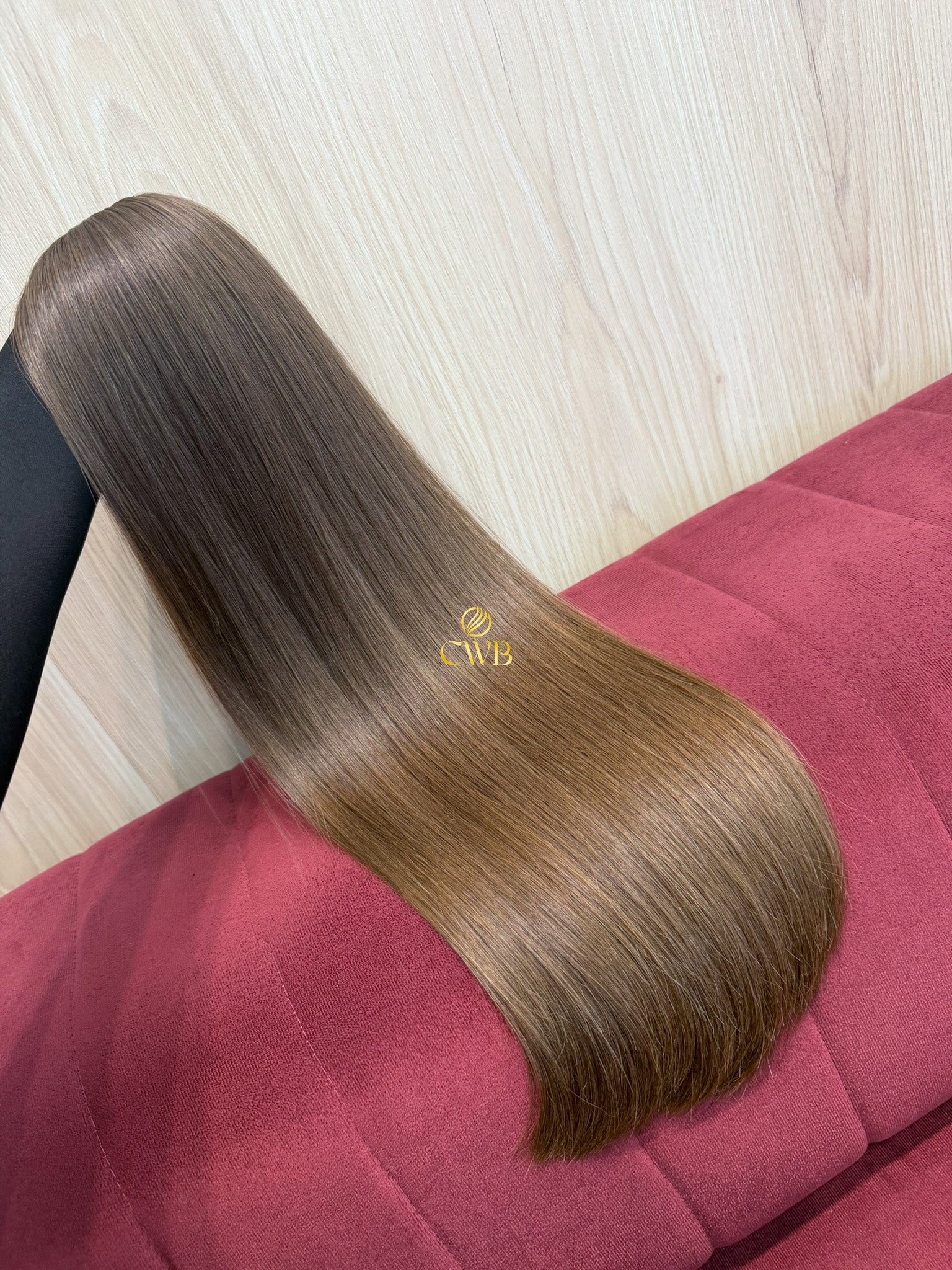 Cabelo Loiro Natural Escuro 63cm 233g Brasileiro do Sul