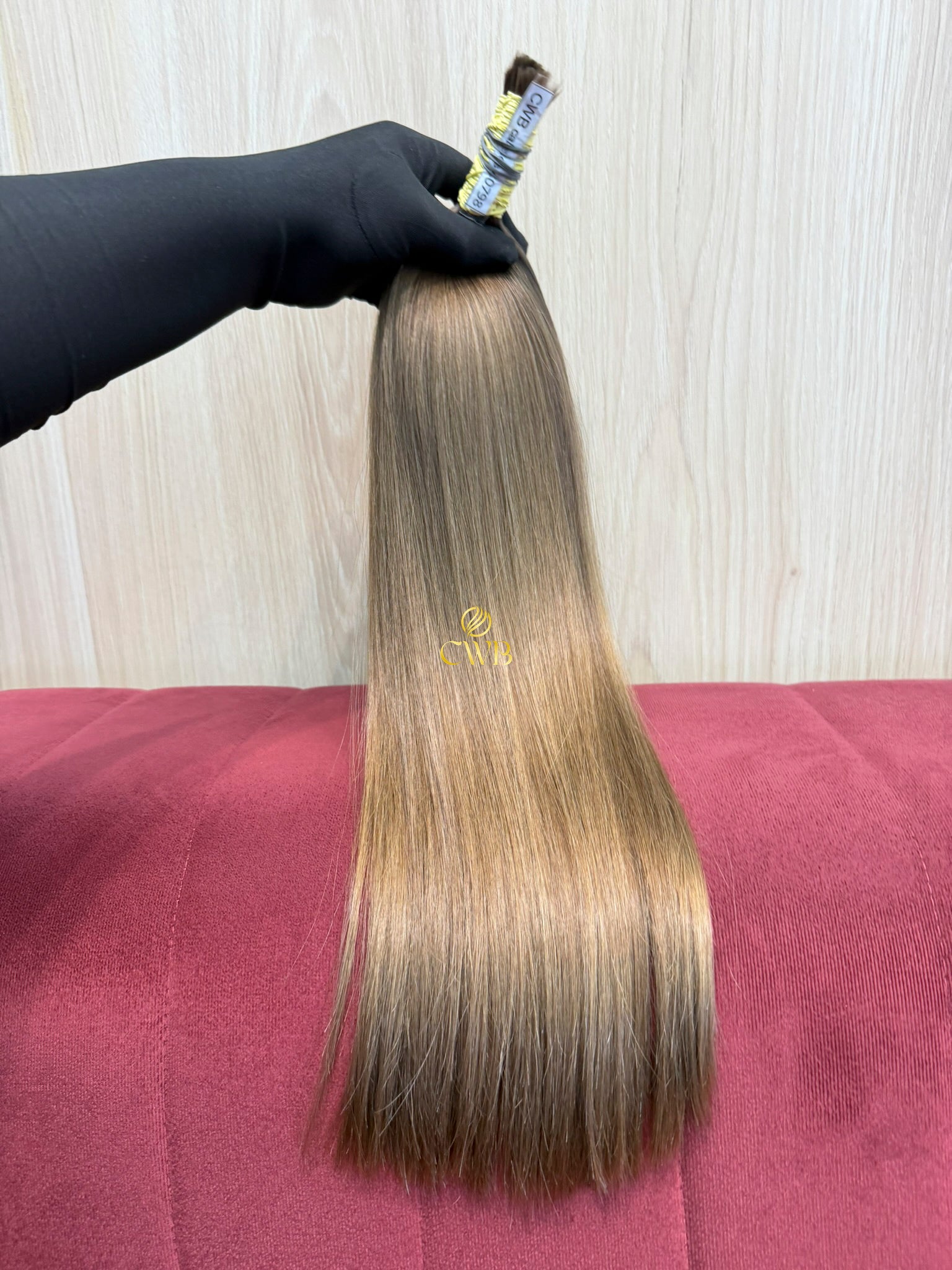 Cabelo Loiro Natural Claro 53cm 85g Brasileiro do Sul