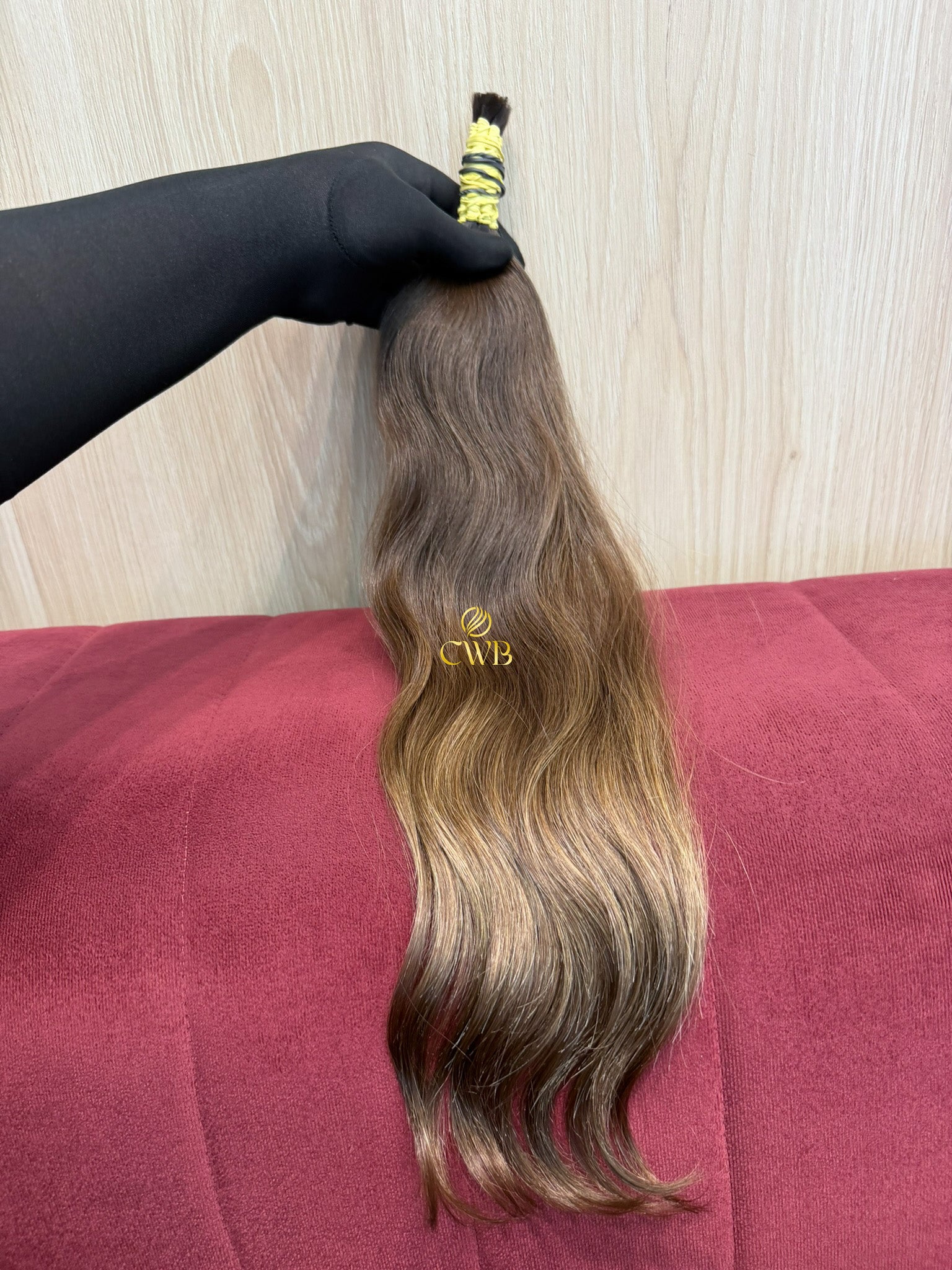 Cabelo Loiro Natural Médio 52cm 44g Brasileiro do Sul