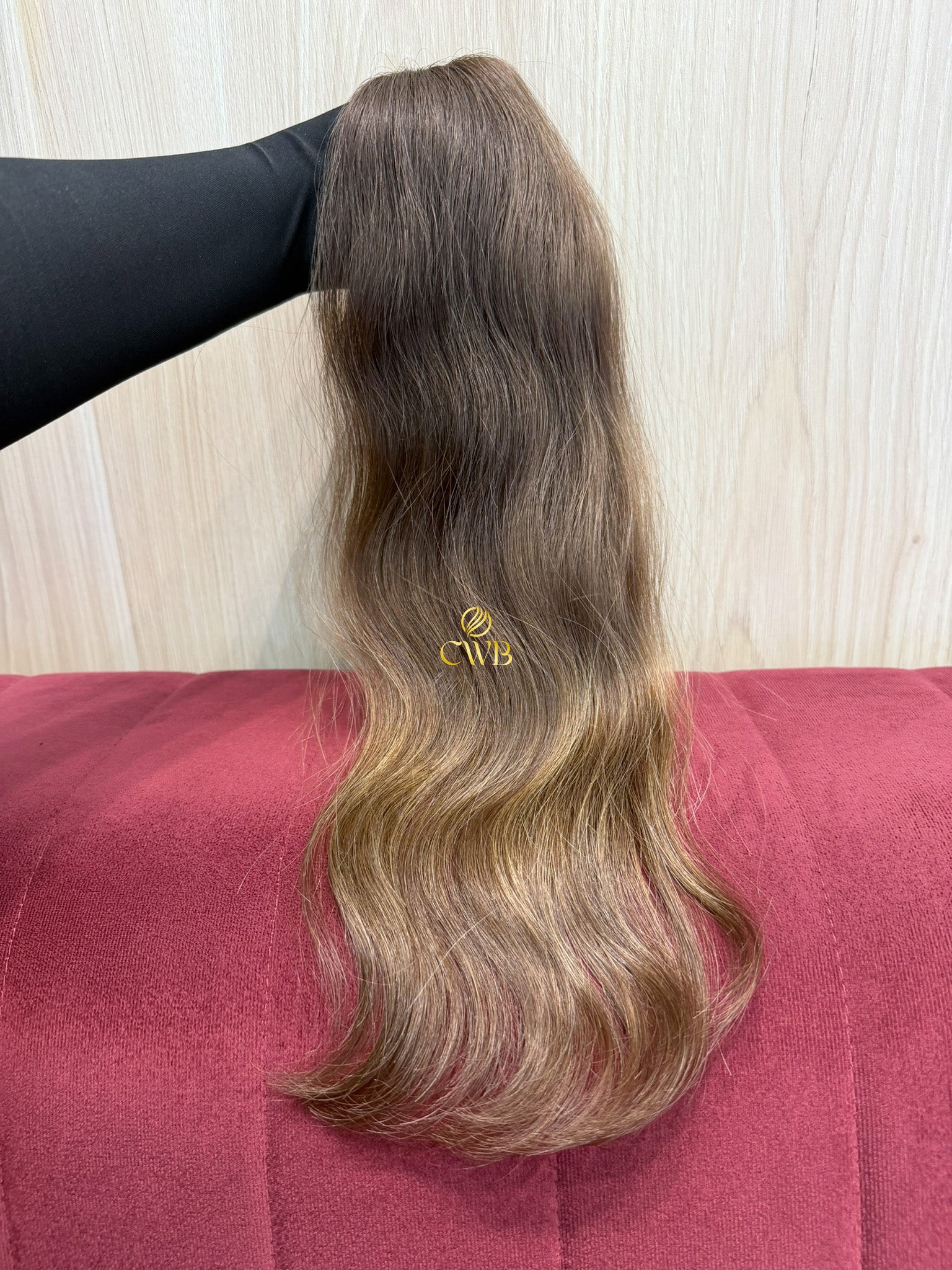 Cabelo Loiro Natural Médio 52cm 44g Brasileiro do Sul