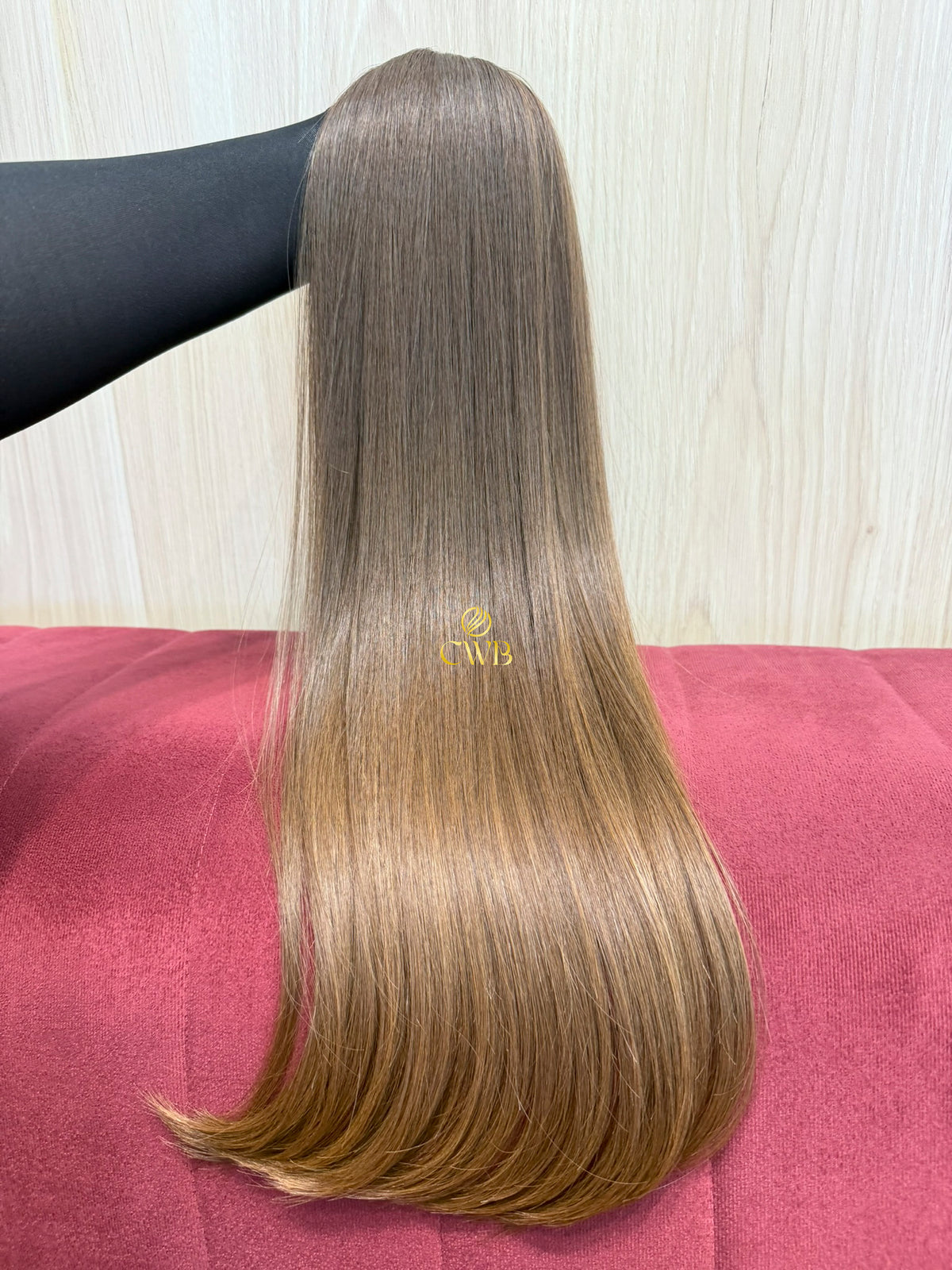 Cabelo Loiro Natural Escuro 63cm 120g Brasileiro do Sul
