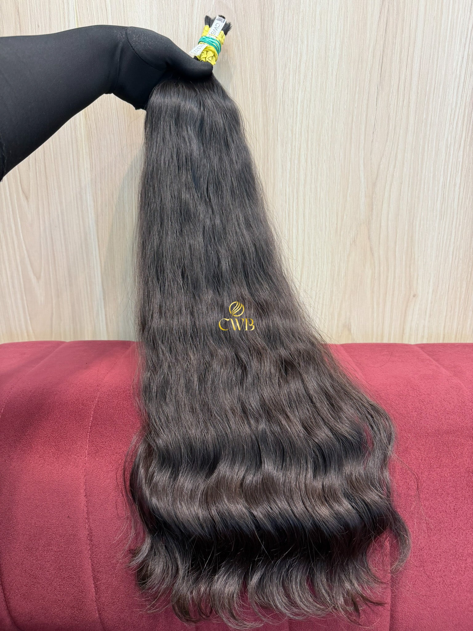 Cabelo Castanho Médio 67cm 147g Brasileiro do Sul